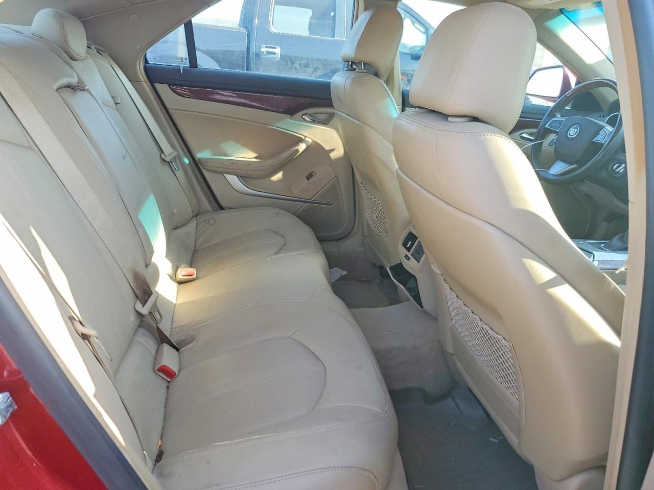 2008 Cadillac Cts Hi Feature V6 Red vin: 1G6DT57V180157655