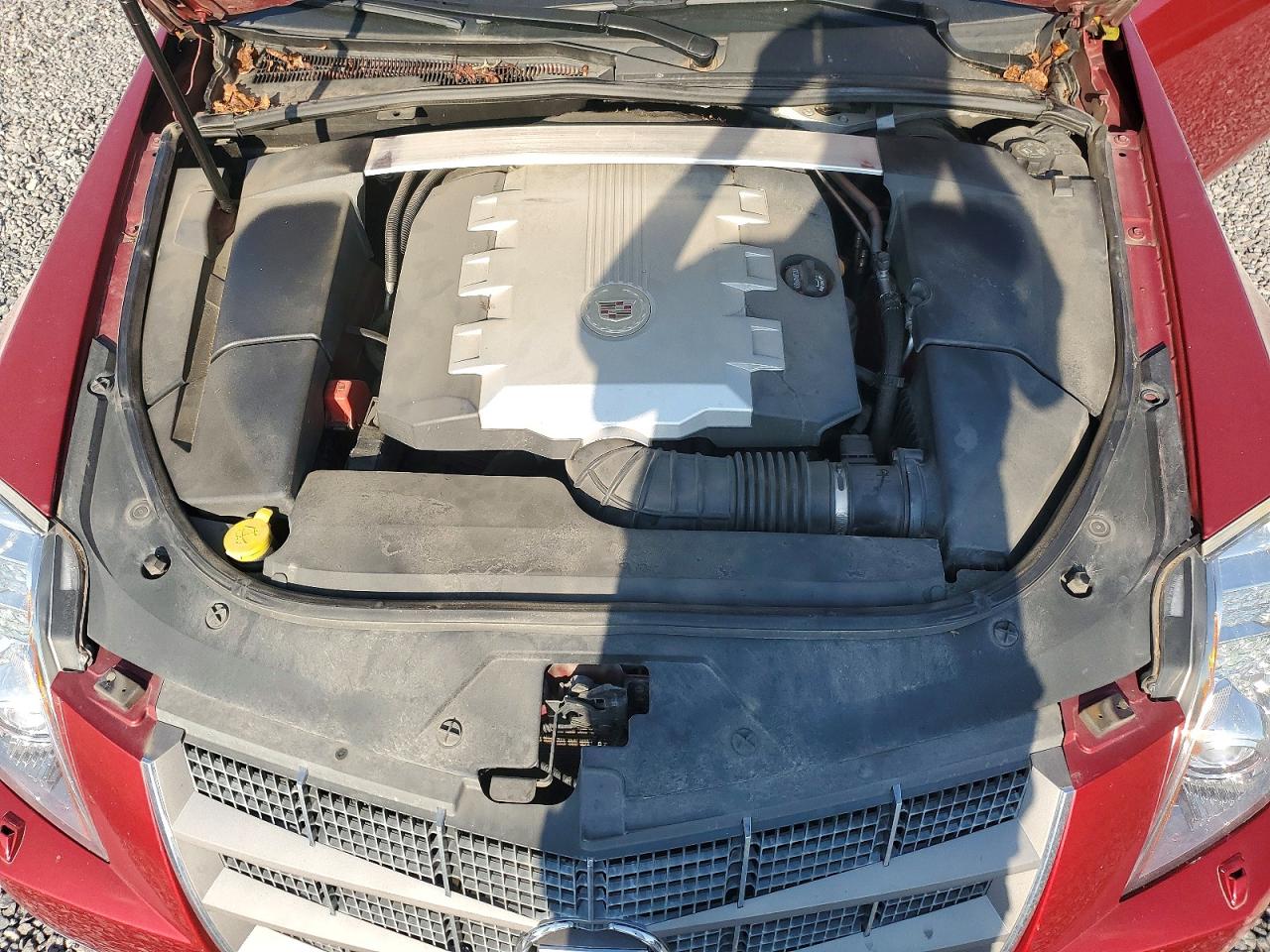 2008 Cadillac Cts Hi Feature V6 Red vin: 1G6DT57V180157655