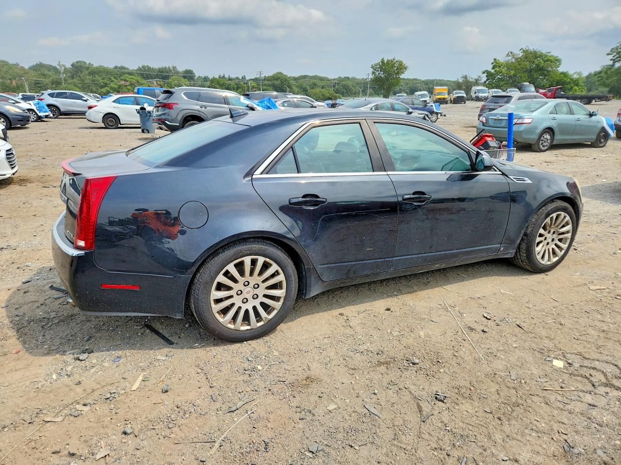 2009 Cadillac Cts Hi Feature V6 Charcoal vin: 1G6DT57V190153509