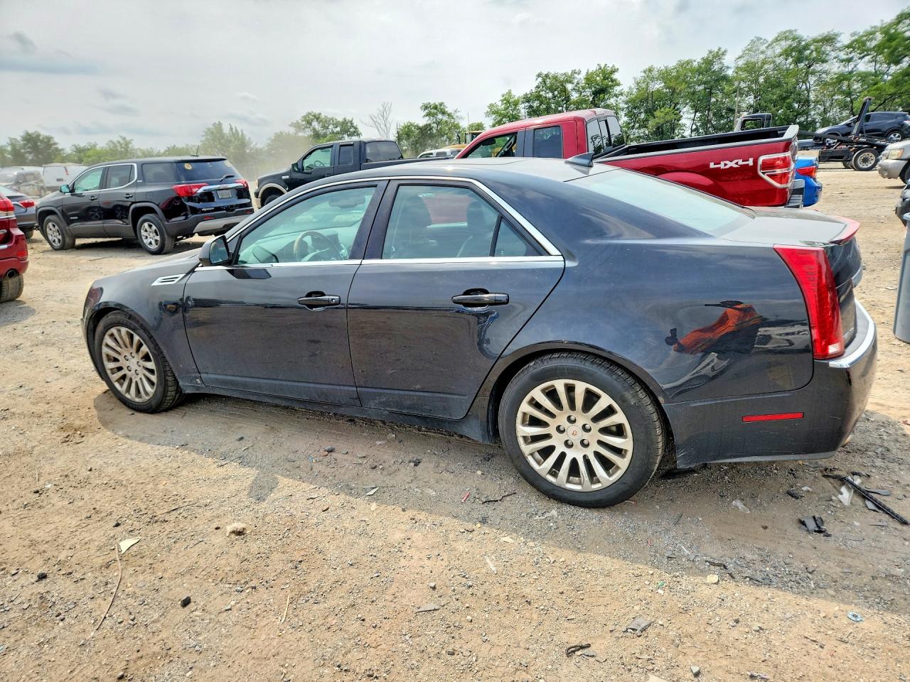 2009 Cadillac Cts Hi Feature V6 Charcoal vin: 1G6DT57V190153509