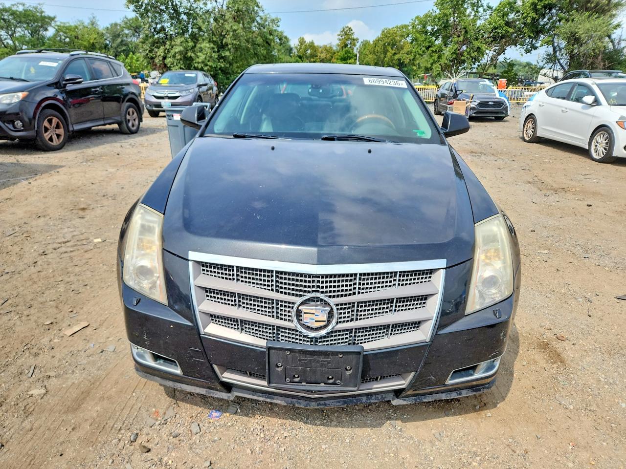 2009 Cadillac Cts Hi Feature V6 Charcoal vin: 1G6DT57V190153509