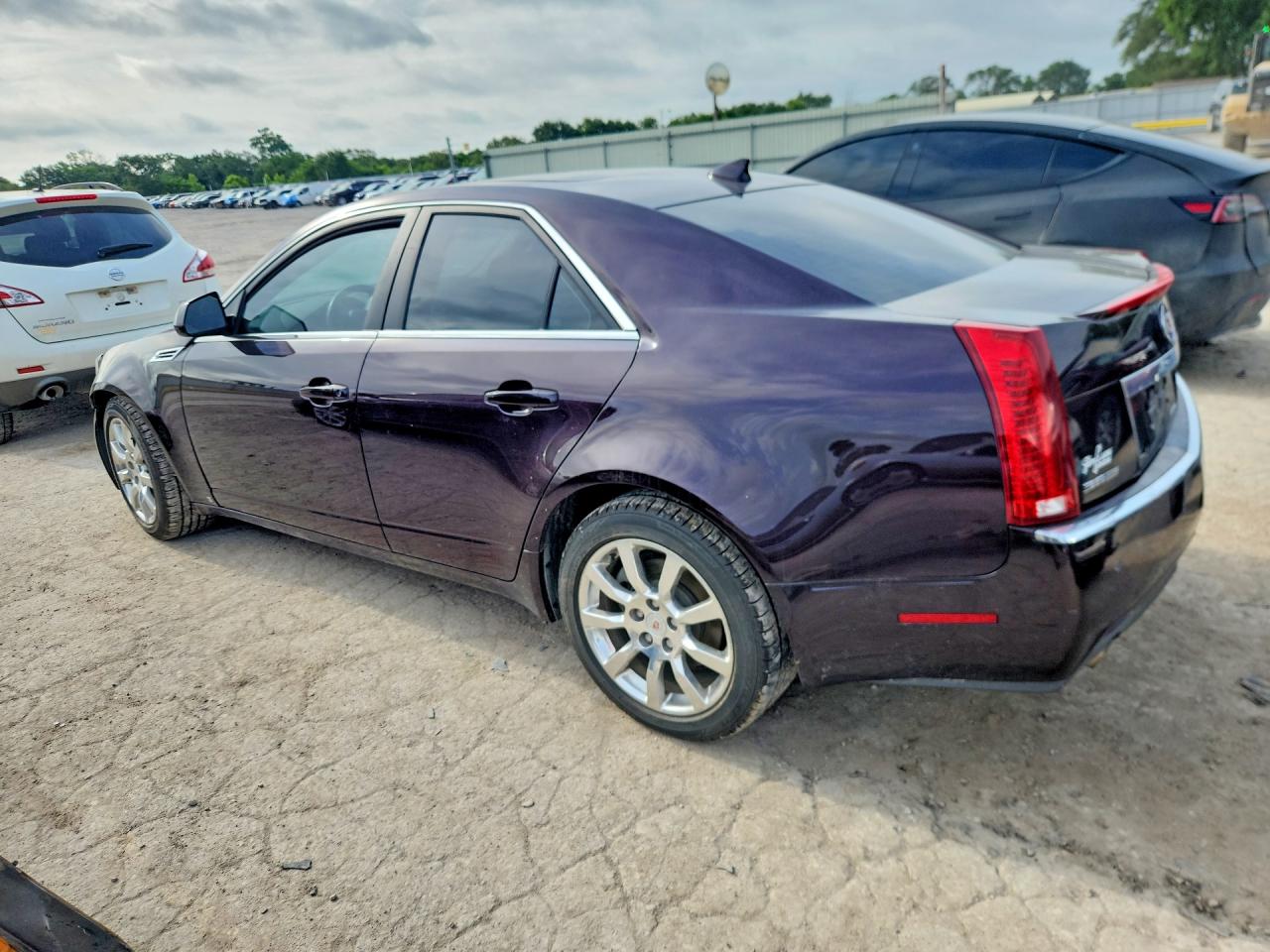2009 Cadillac Cts Hi Feature V6 Бордовый vin: 1G6DT57V190167958