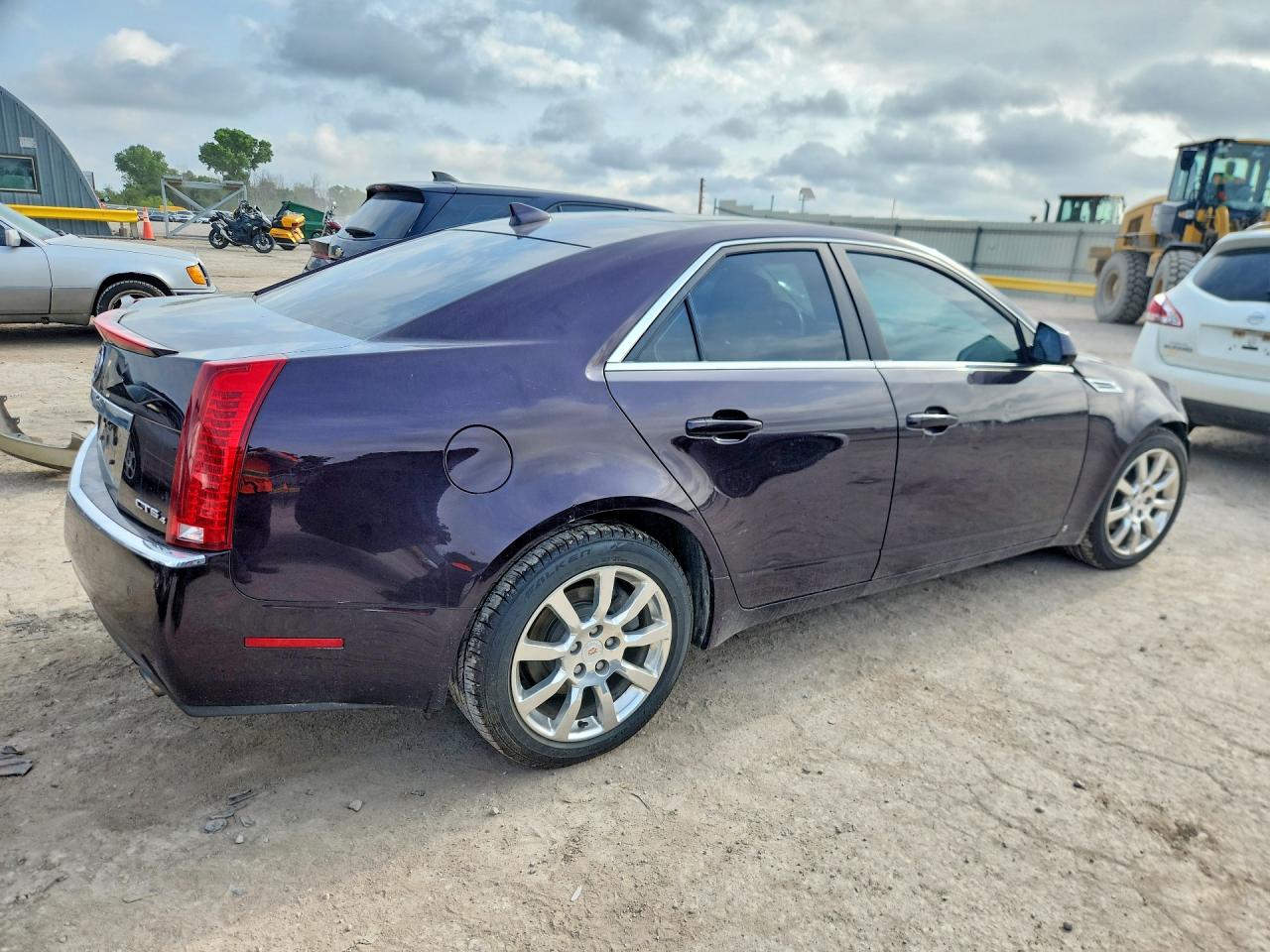 2009 Cadillac Cts Hi Feature V6 Бордовый vin: 1G6DT57V190167958