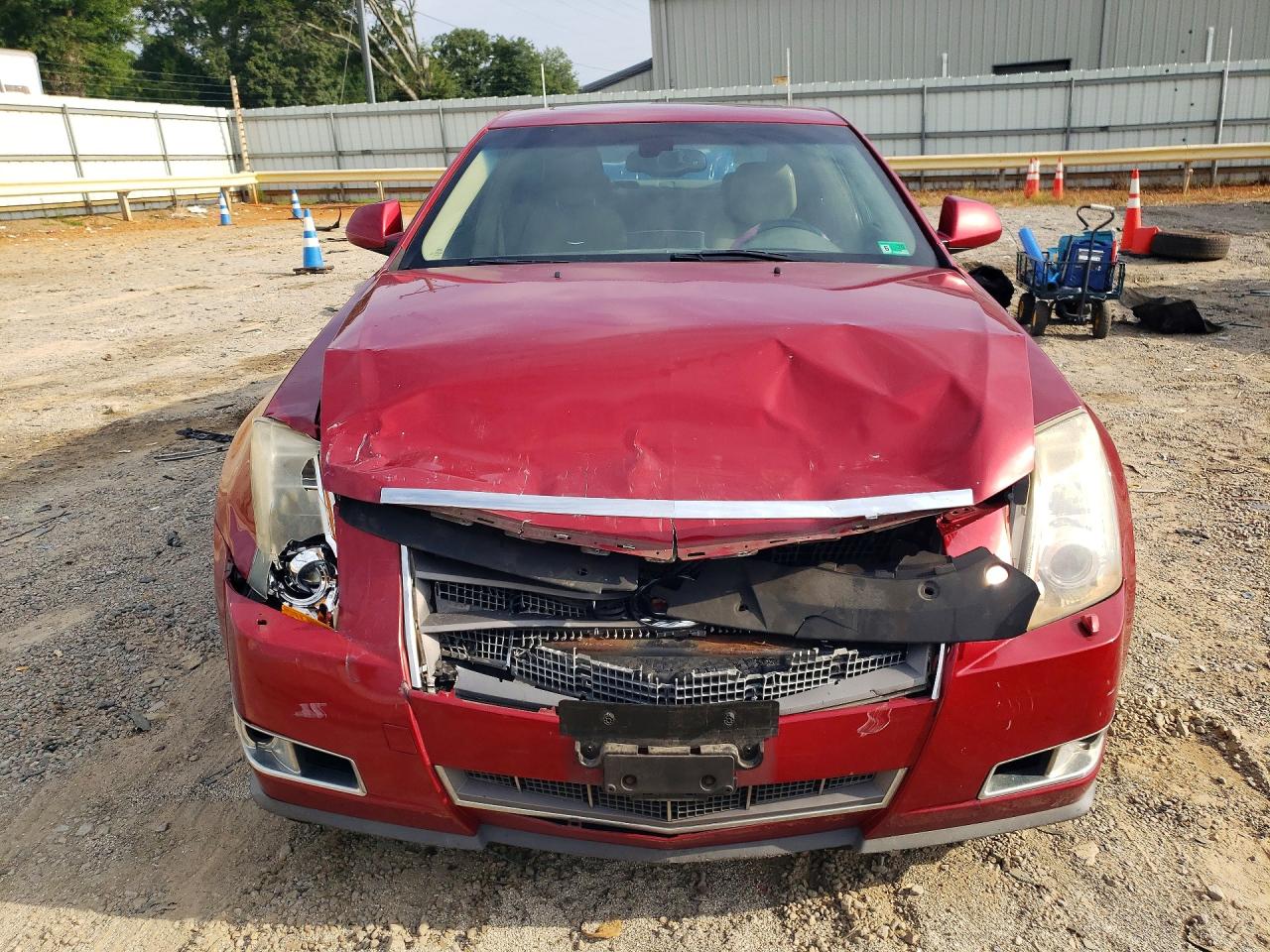 2009 Cadillac Cts Hi Feature V6 Red vin: 1G6DT57V290148867