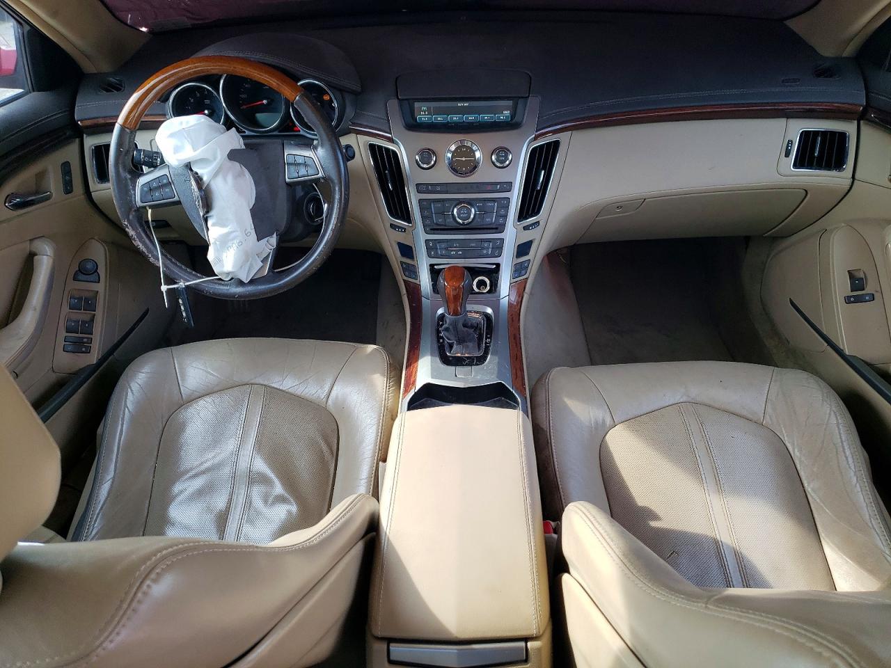 2009 Cadillac Cts Hi Feature V6 Red vin: 1G6DT57V290148867