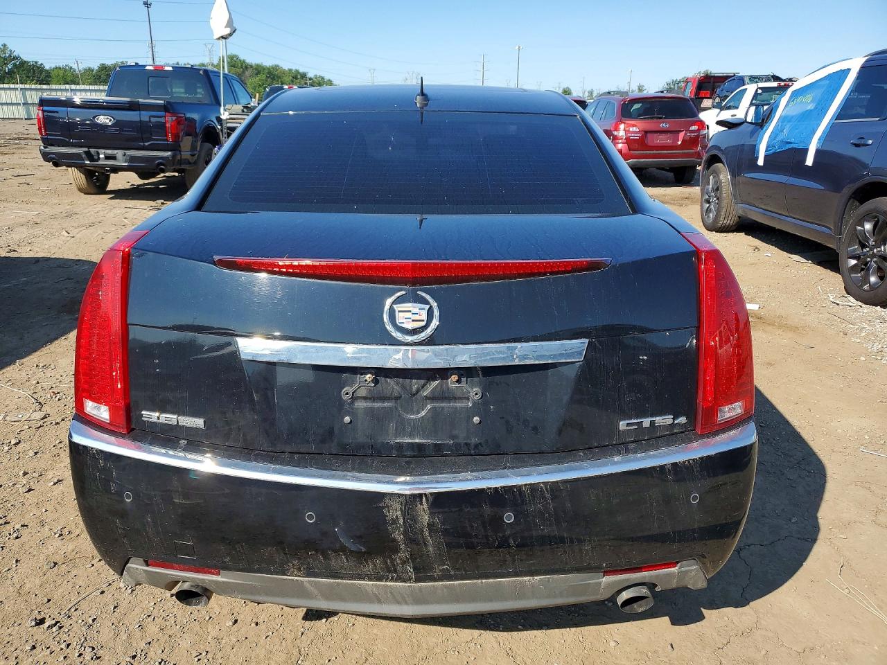 2008 Cadillac Cts Hi Feature V6 Black vin: 1G6DT57V380164199