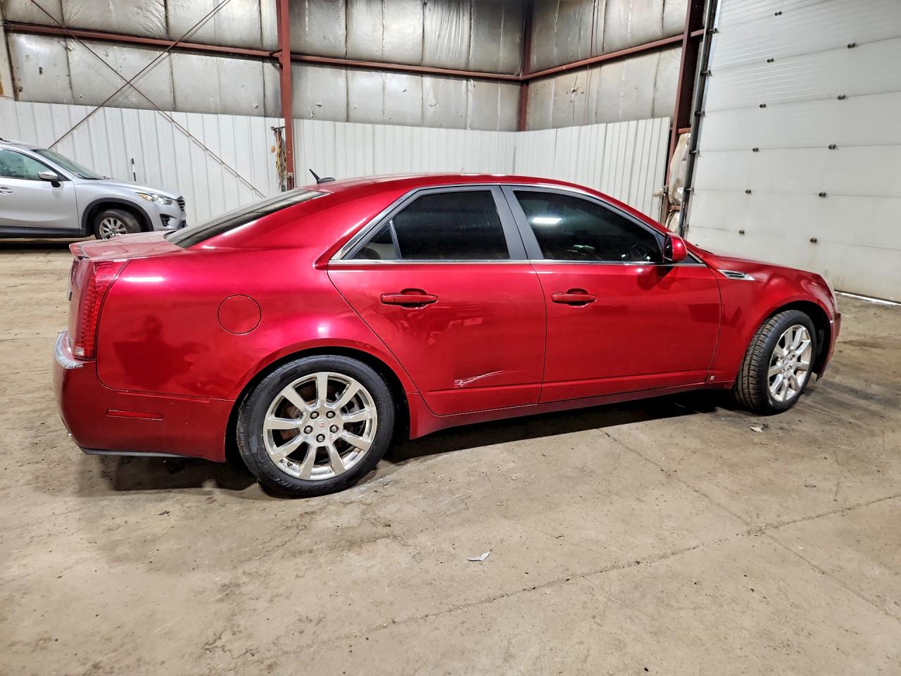 2008 Cadillac Cts Hi Feature V6 Red vin: 1G6DT57V380207813