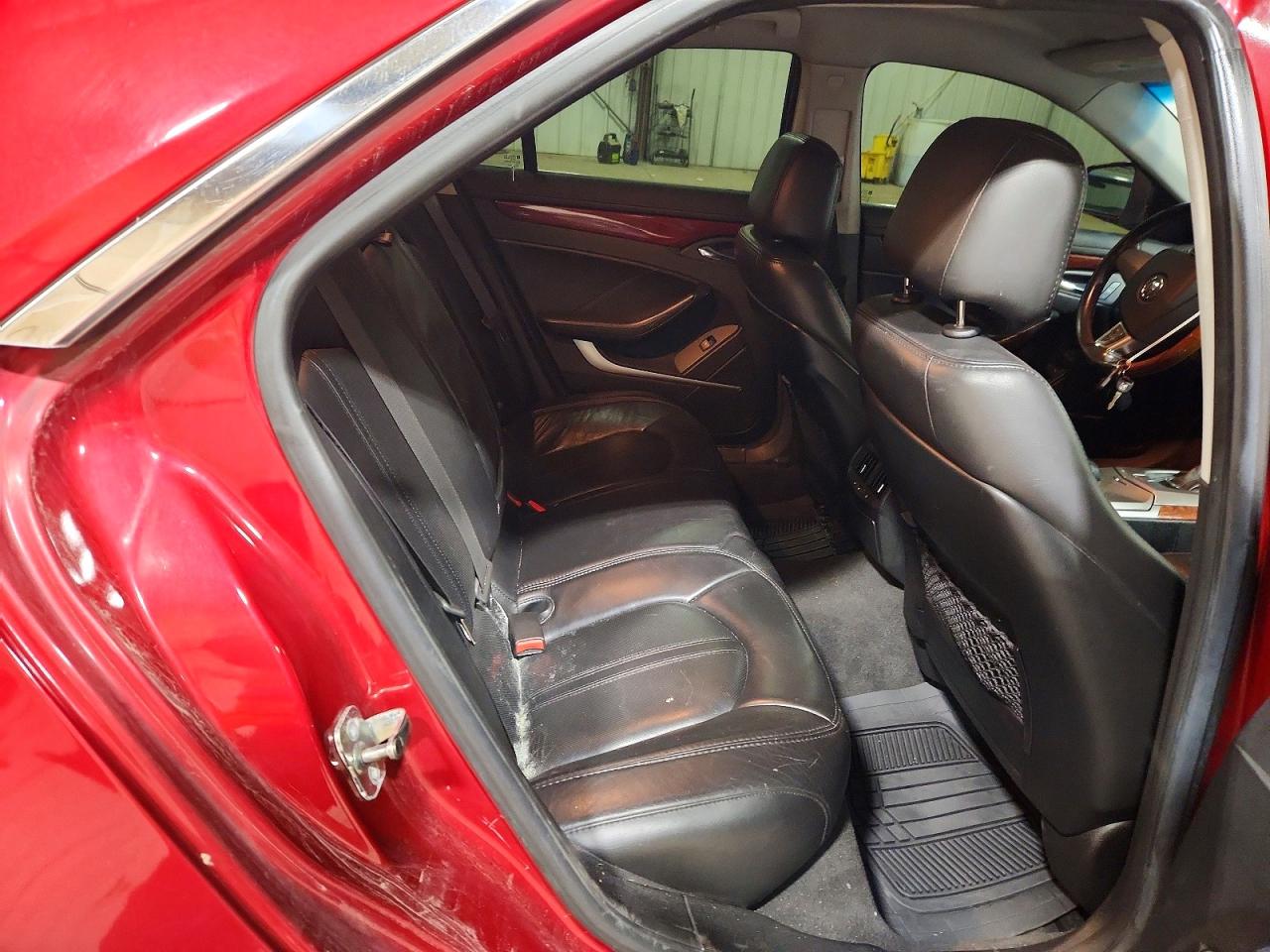 2008 Cadillac Cts Hi Feature V6 Red vin: 1G6DT57V380207813