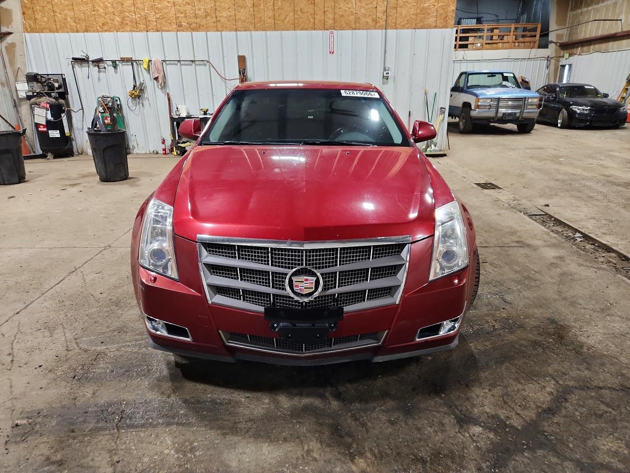 2008 Cadillac Cts Hi Feature V6 Red vin: 1G6DT57V380207813
