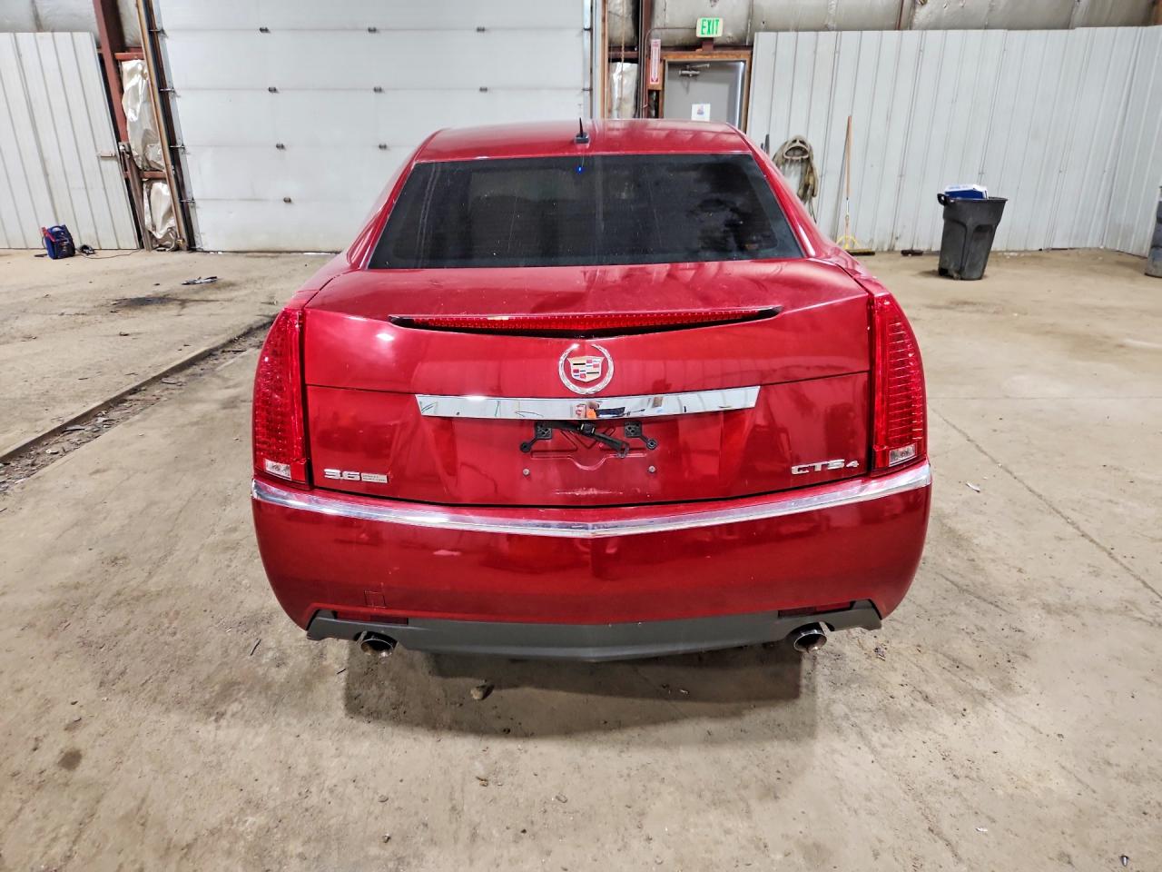 2008 Cadillac Cts Hi Feature V6 Red vin: 1G6DT57V380207813