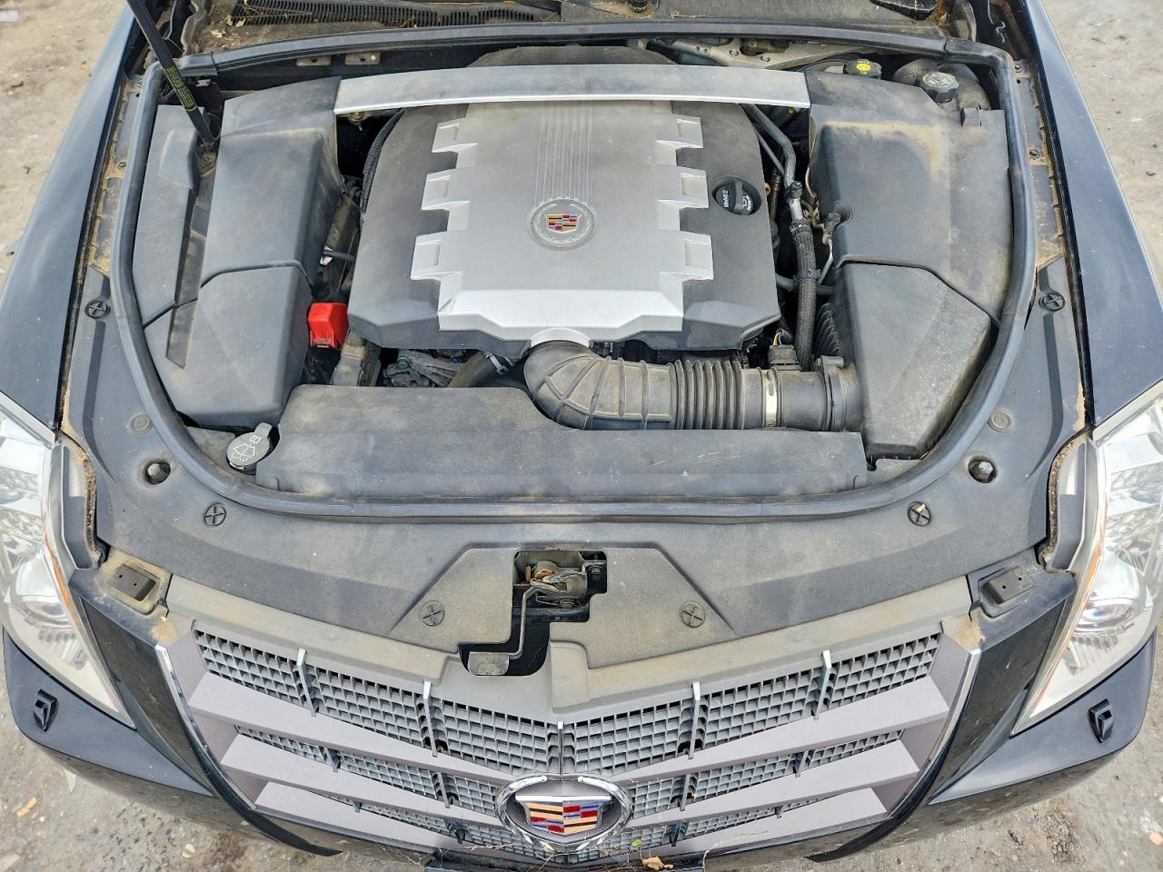 2009 Cadillac Cts Hi Feature V6 Black vin: 1G6DT57V390121662
