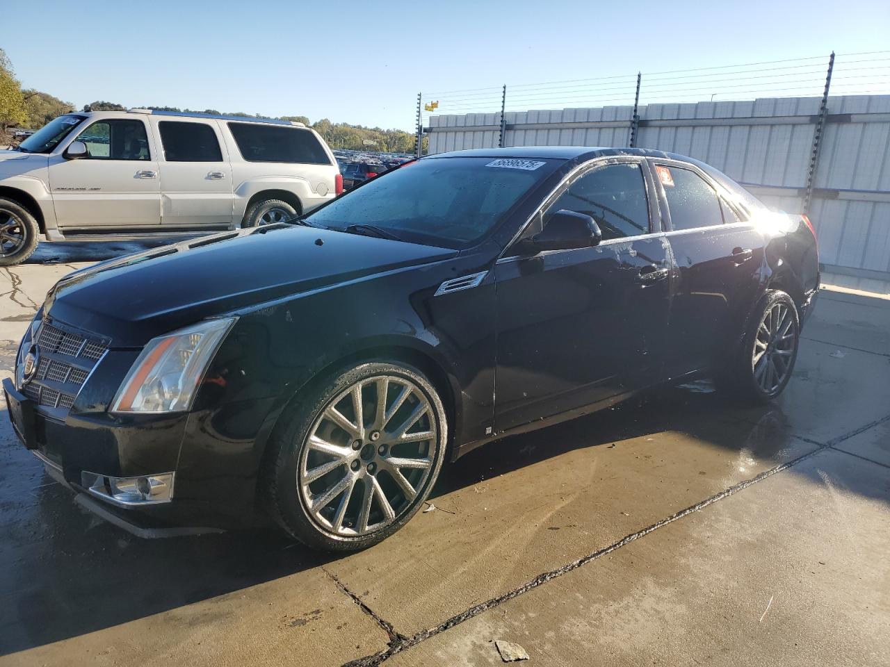 2009 Cadillac Cts Hi Feature V6 Черный vin: 1G6DT57V390140129