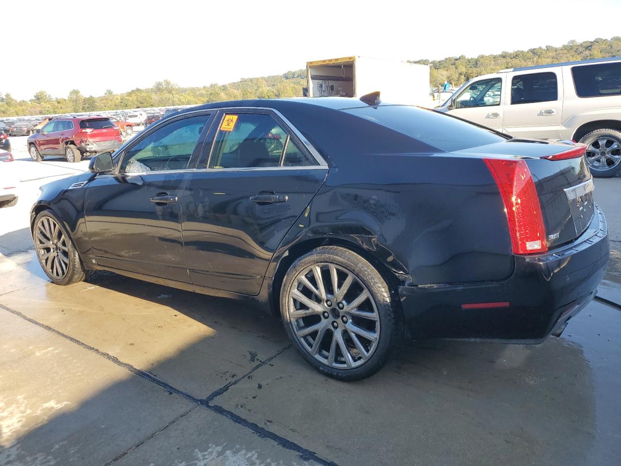 2009 Cadillac Cts Hi Feature V6 Черный vin: 1G6DT57V390140129