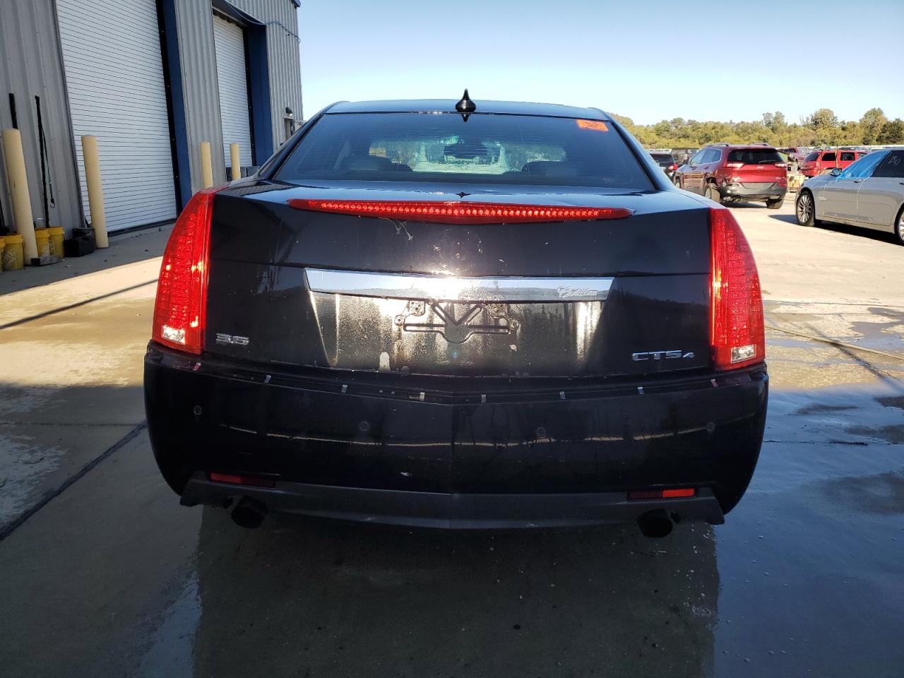 2009 Cadillac Cts Hi Feature V6 Черный vin: 1G6DT57V390140129