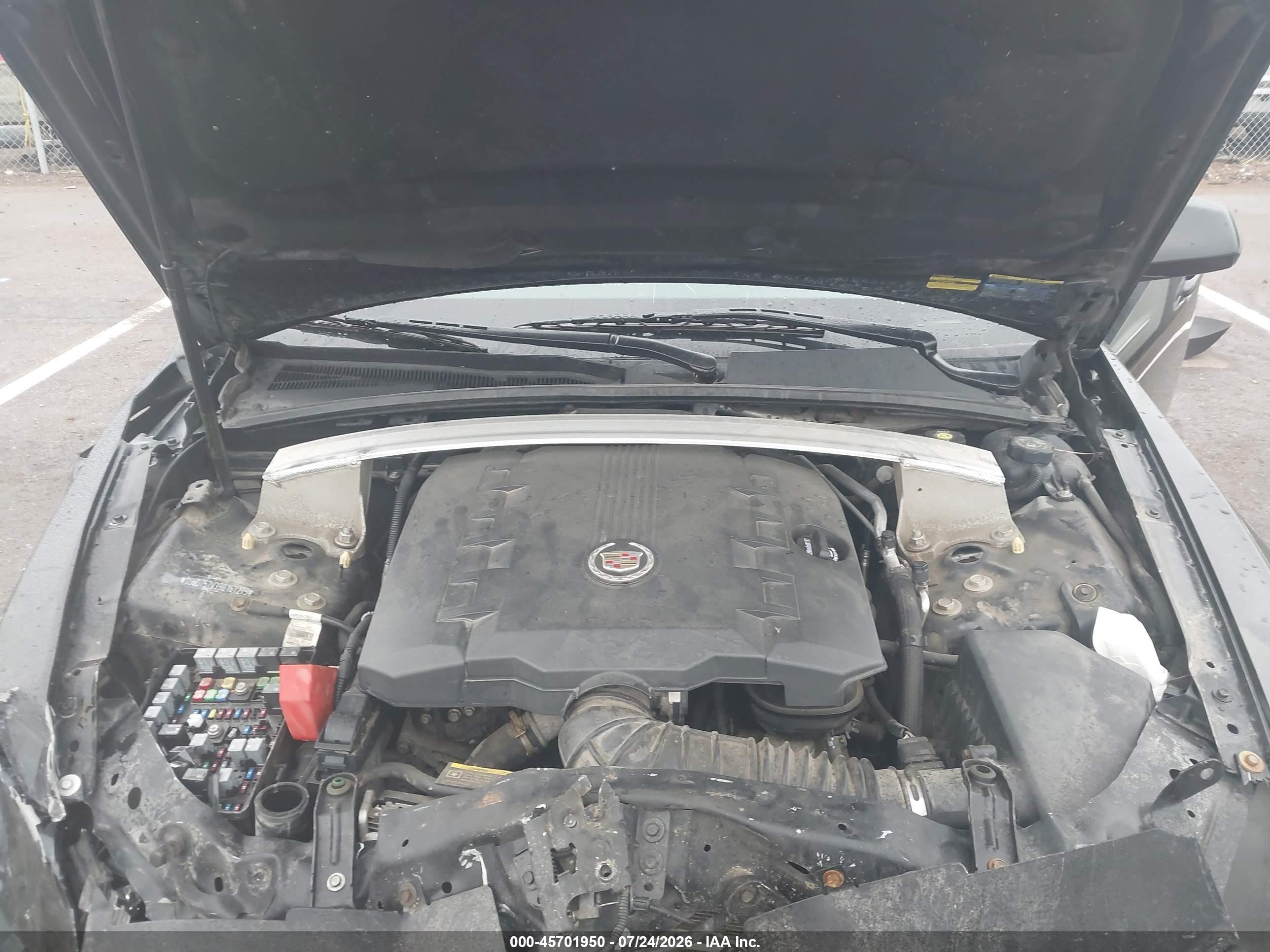 2009 Cadillac Cts Awd W/1sb Black vin: 1G6DT57V390167279