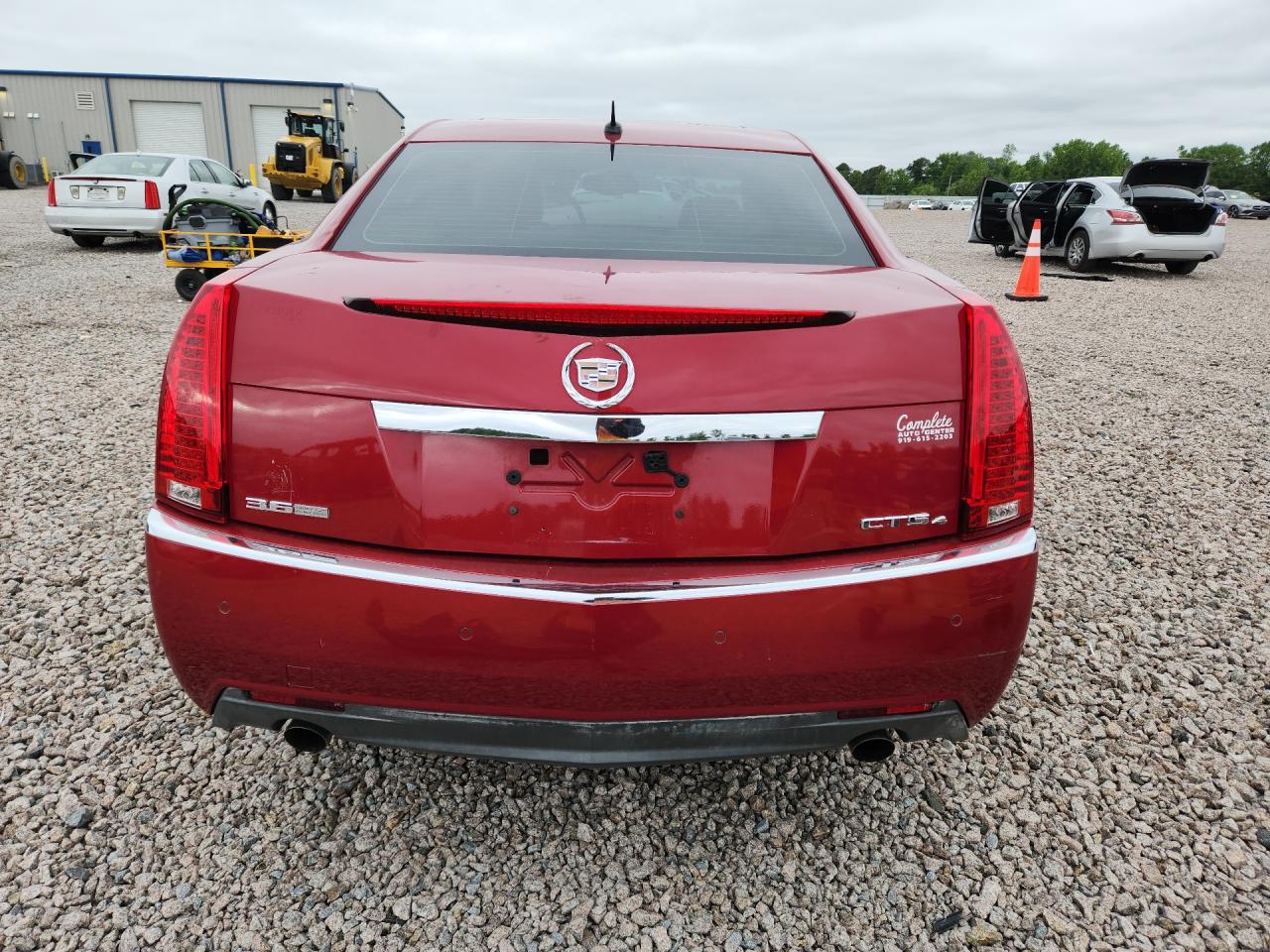 2008 Cadillac Cts Hi Feature V6 Red vin: 1G6DT57V480165863