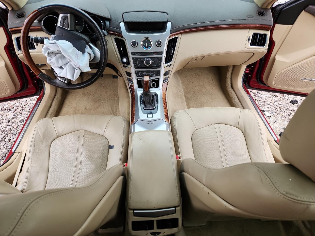 2008 Cadillac Cts Hi Feature V6 Red vin: 1G6DT57V480165863