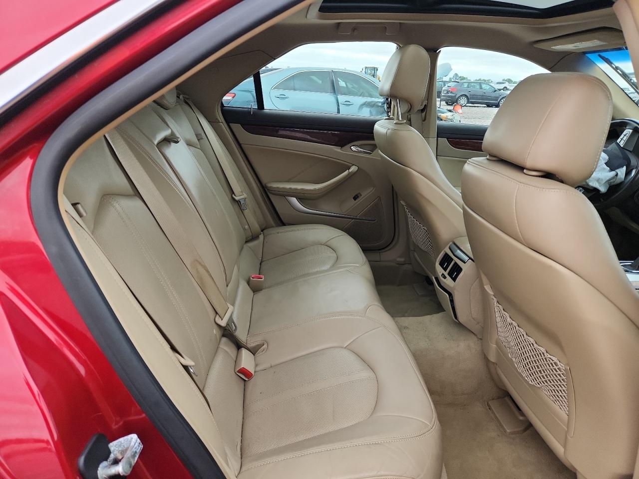 2008 Cadillac Cts Hi Feature V6 Red vin: 1G6DT57V480165863