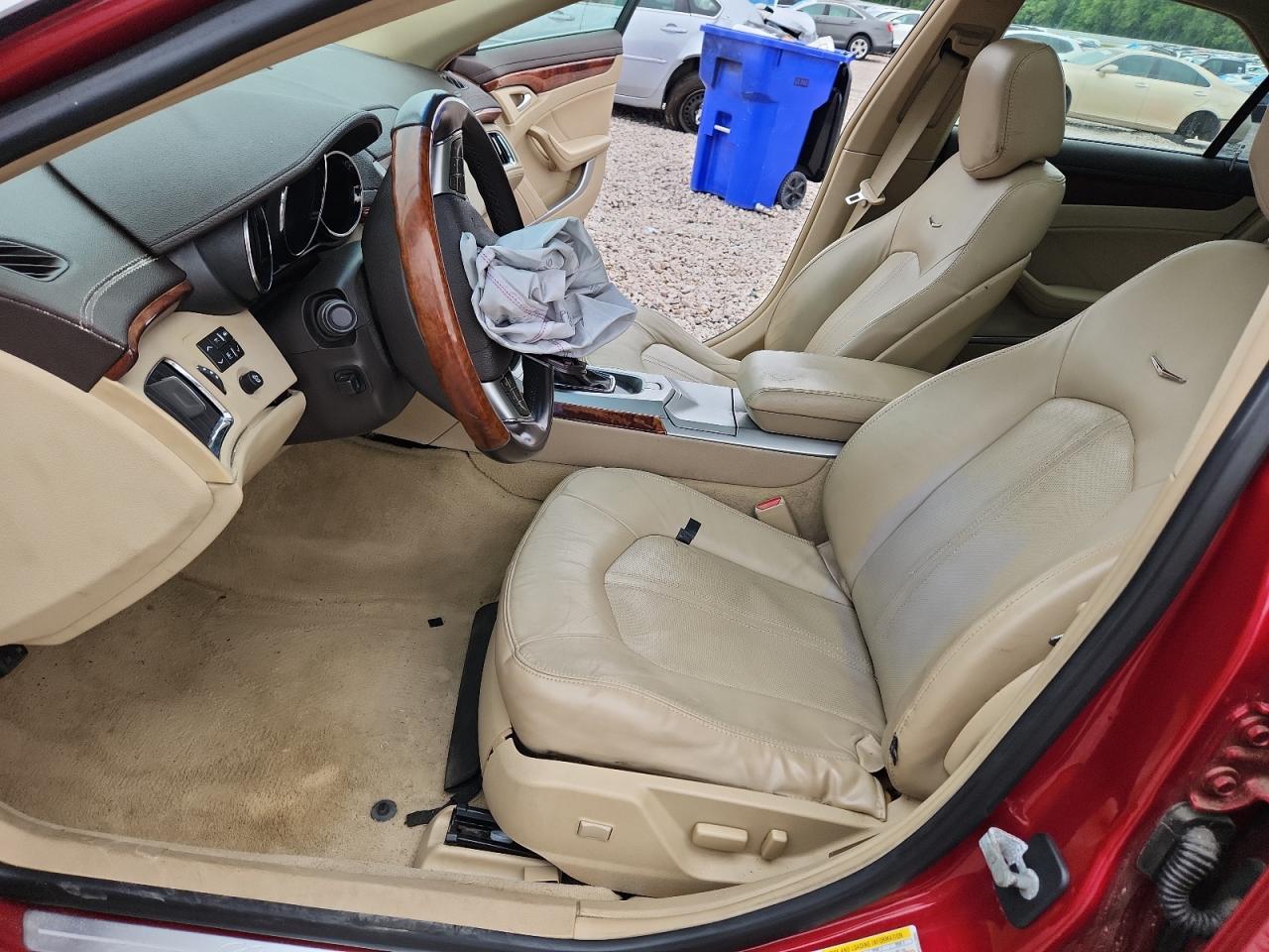 2008 Cadillac Cts Hi Feature V6 Red vin: 1G6DT57V480165863