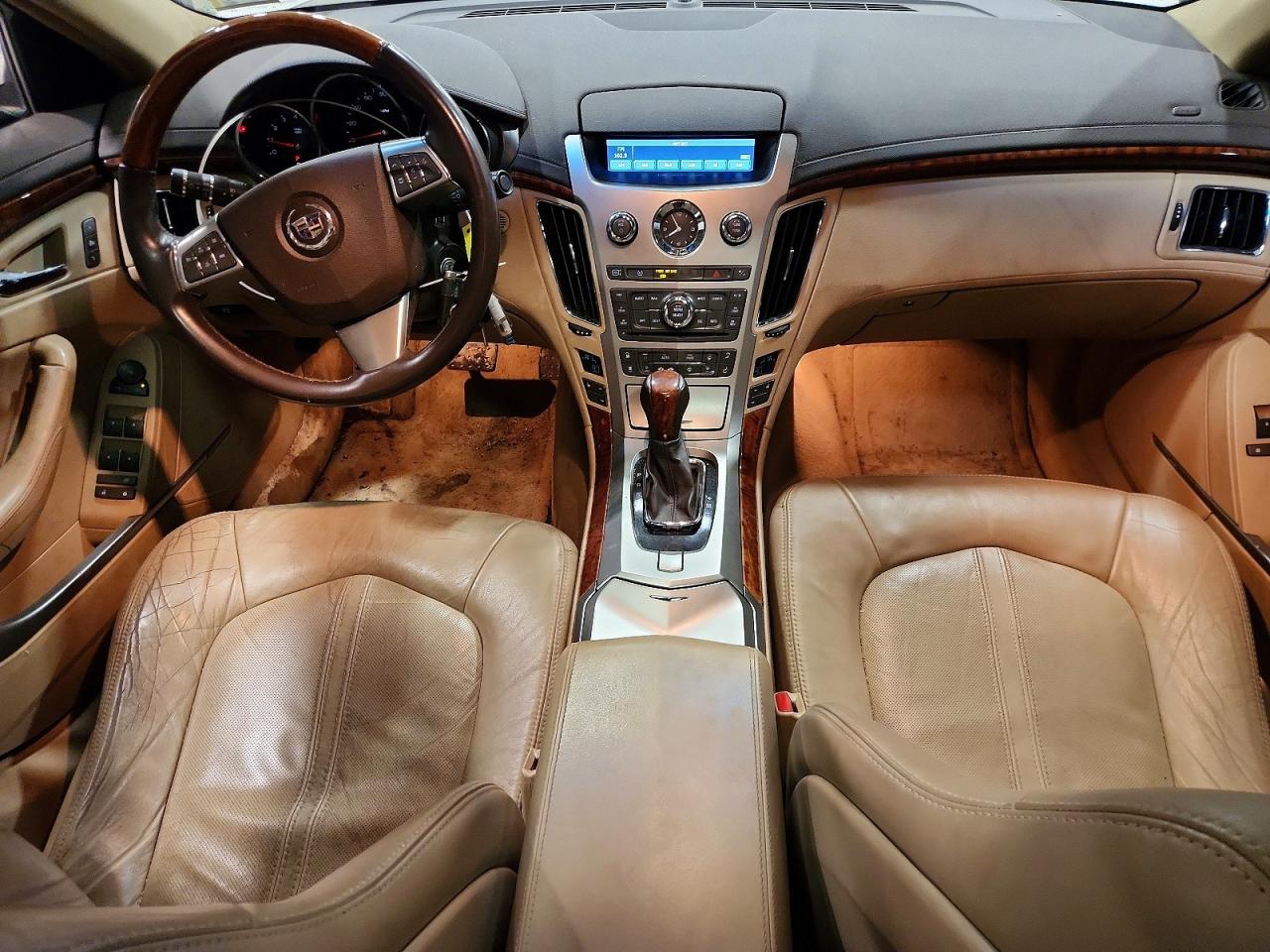 2008 Cadillac Cts White vin: 1G6DT57V480203348