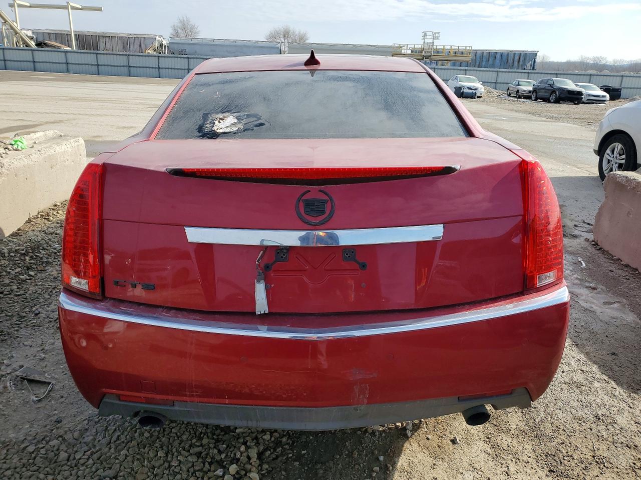 2008 Cadillac Cts Hi Feature V6 Burgundy vin: 1G6DT57V580149042