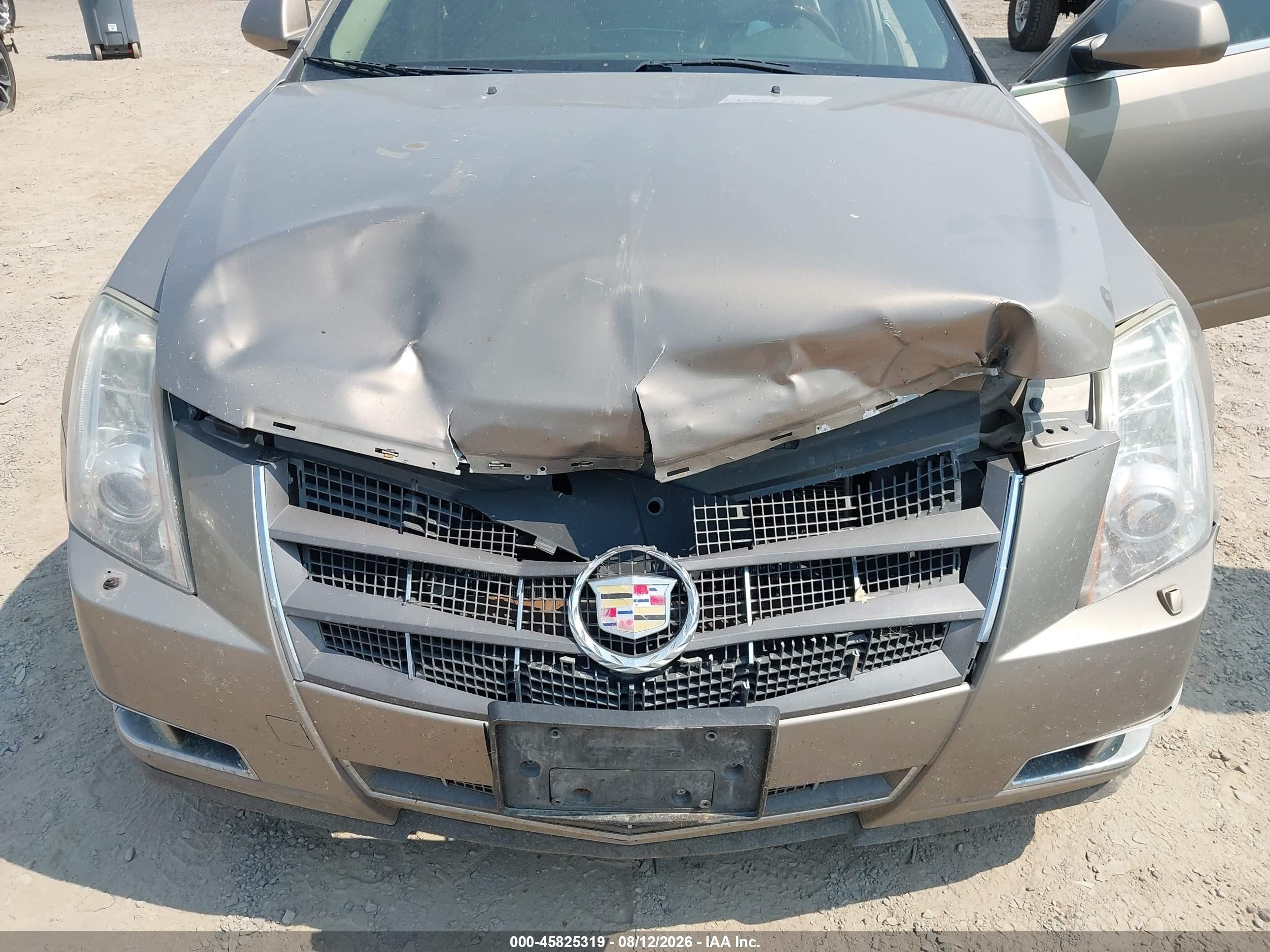 2008 Cadillac Cts Awd W/1sb Tan vin: 1G6DT57V580151065