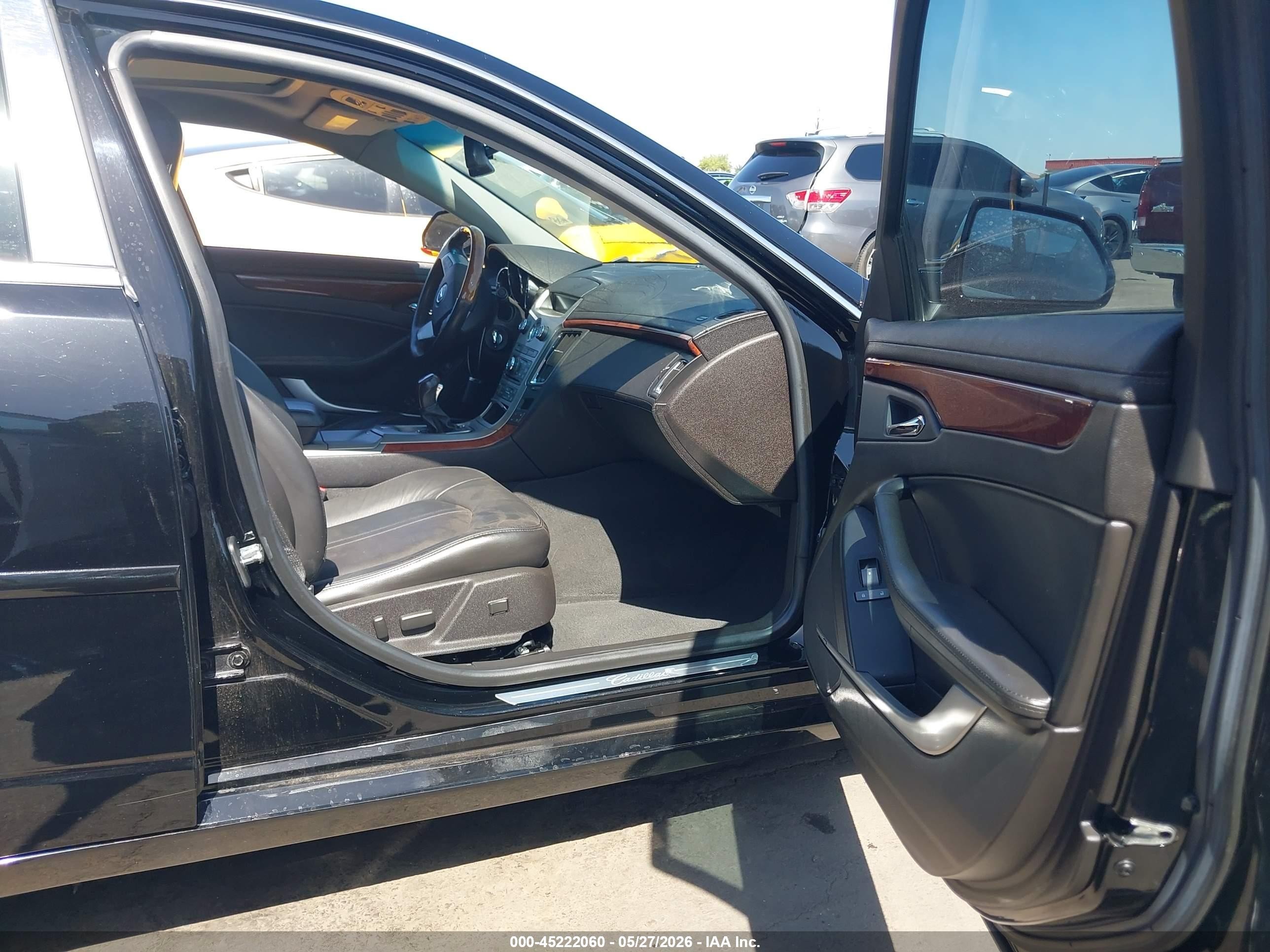 2009 Cadillac Cts Standard Black vin: 1G6DT57V690169950