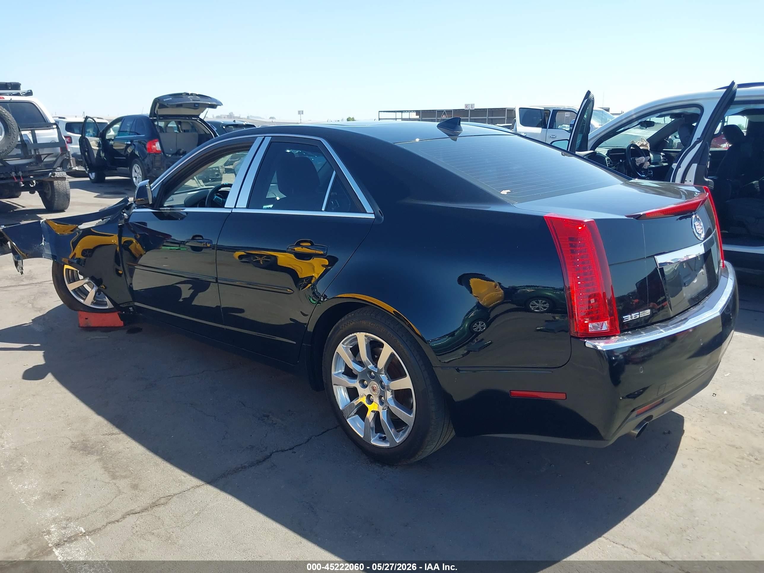 2009 Cadillac Cts Standard Black vin: 1G6DT57V690169950