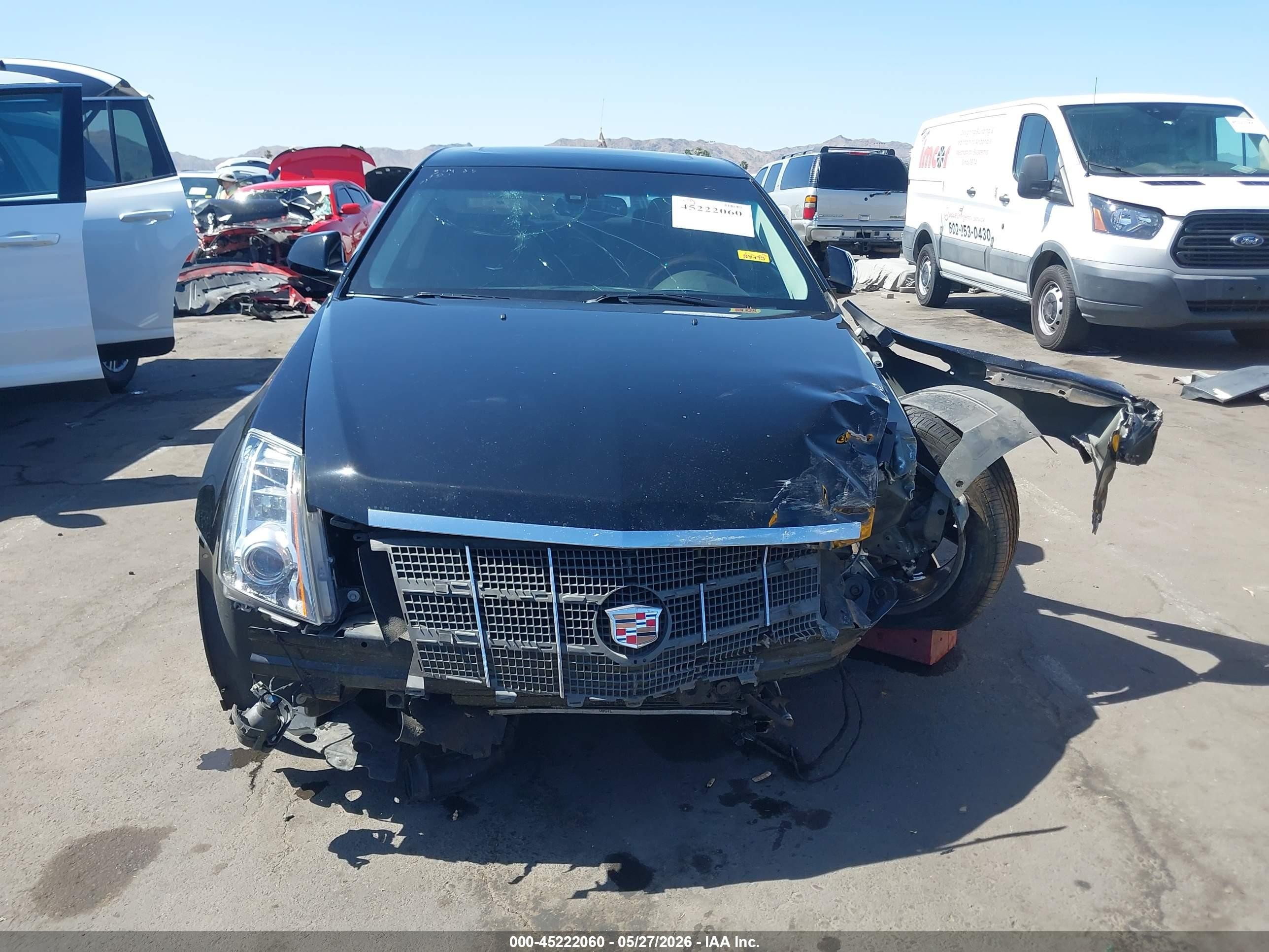 2009 Cadillac Cts Standard Black vin: 1G6DT57V690169950