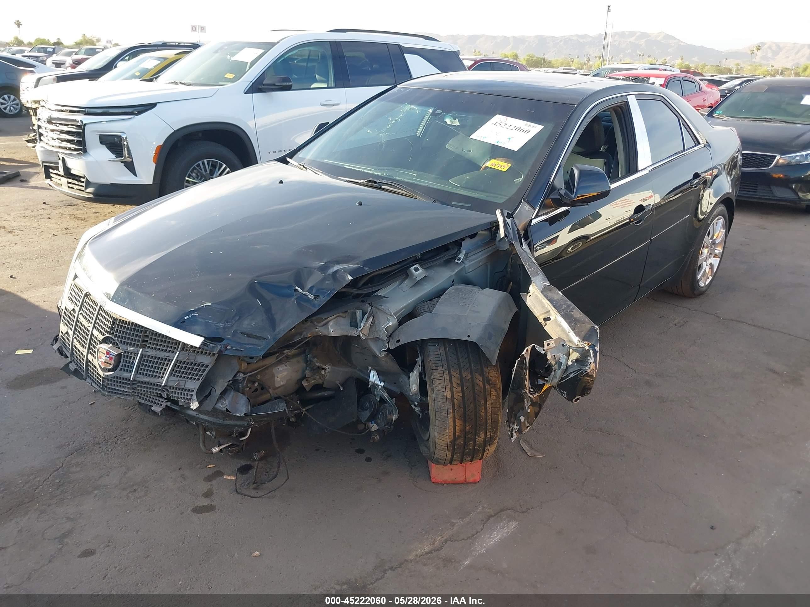 2009 Cadillac Cts Standard Black vin: 1G6DT57V690169950