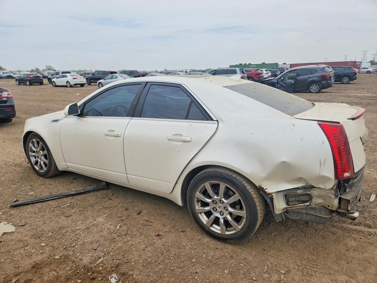 2009 Cadillac Cts Hi Feature V6 Cream vin: 1G6DT57V790105836