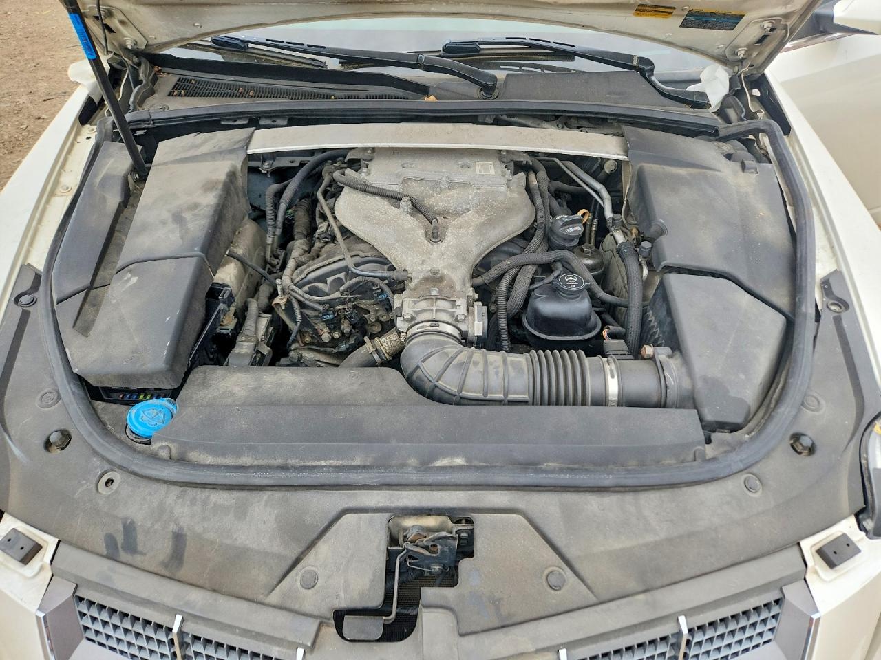 2009 Cadillac Cts Hi Feature V6 Cream vin: 1G6DT57V790105836