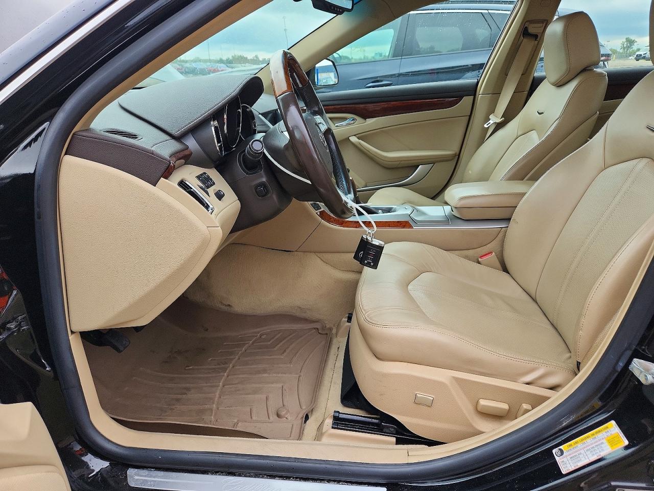 2008 Cadillac Cts Hi Feature V6 Черный vin: 1G6DT57V880188613