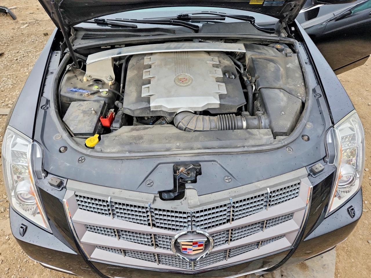 2008 Cadillac Cts Hi Feature V6 Черный vin: 1G6DT57V880188613