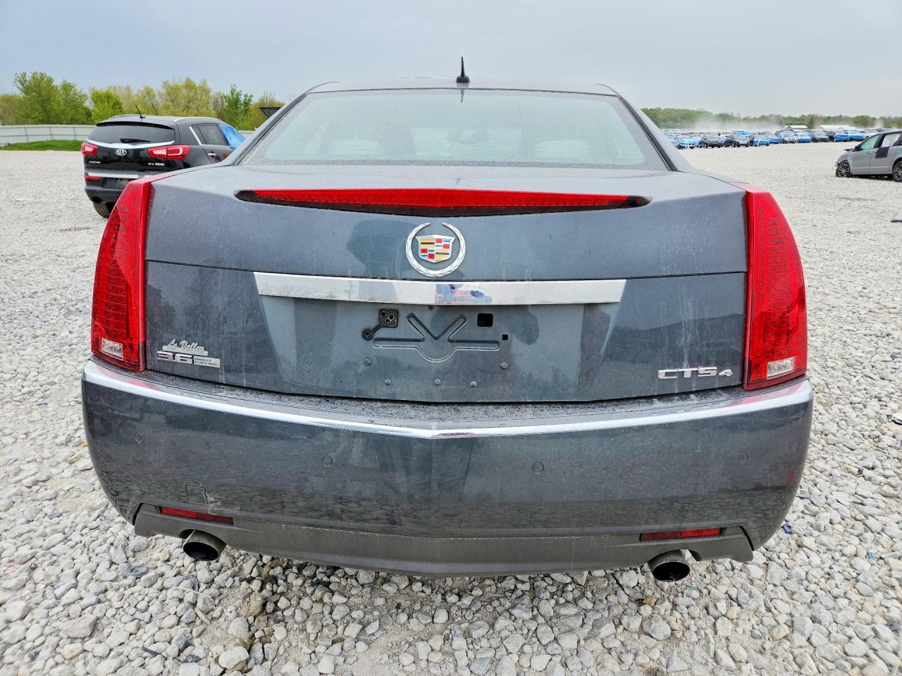 2008 Cadillac Cts Hi Feature V6 Gray vin: 1G6DT57V880191883