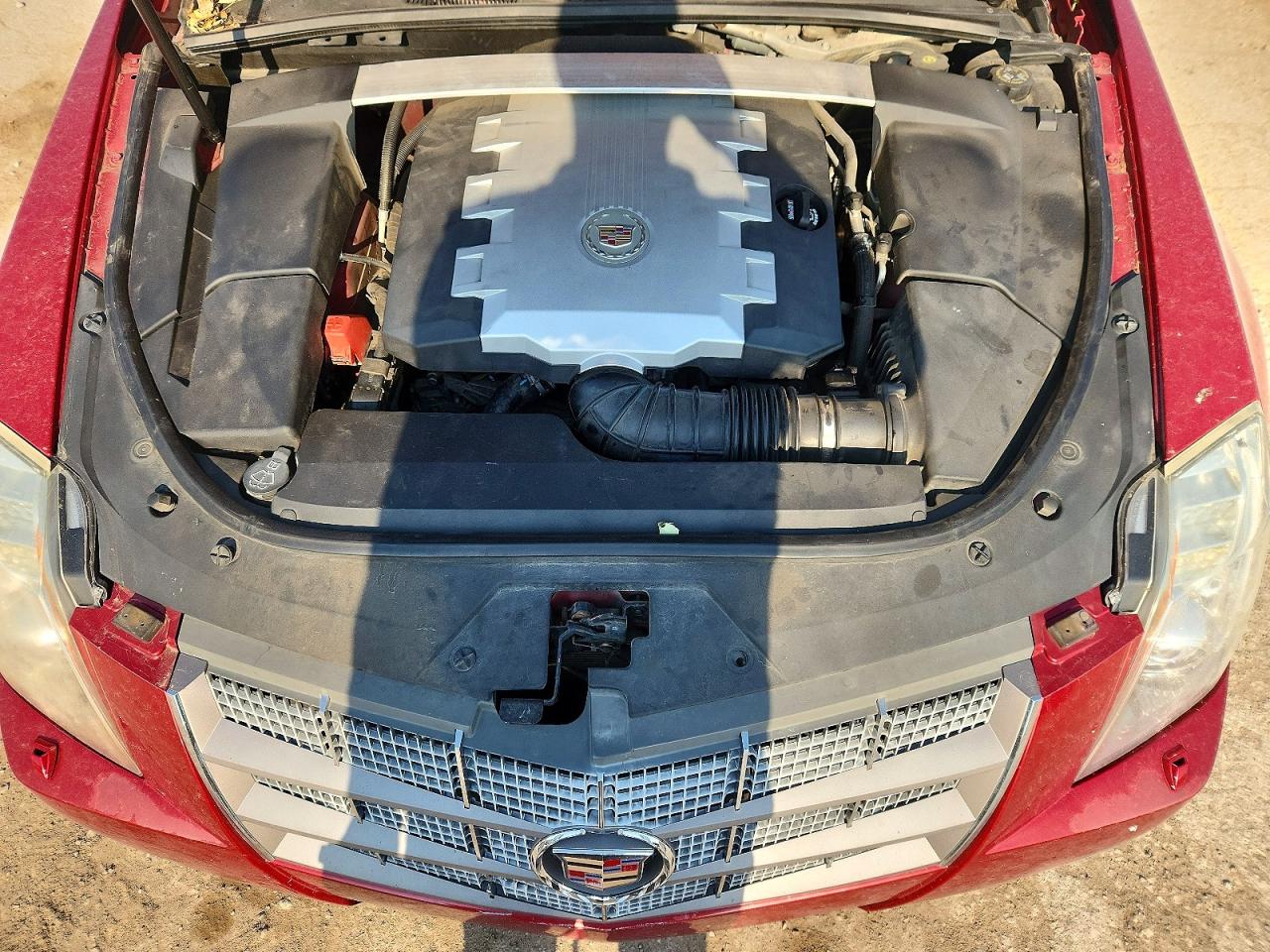 2009 Cadillac Cts Hi Feature V6 Red vin: 1G6DT57V890125156