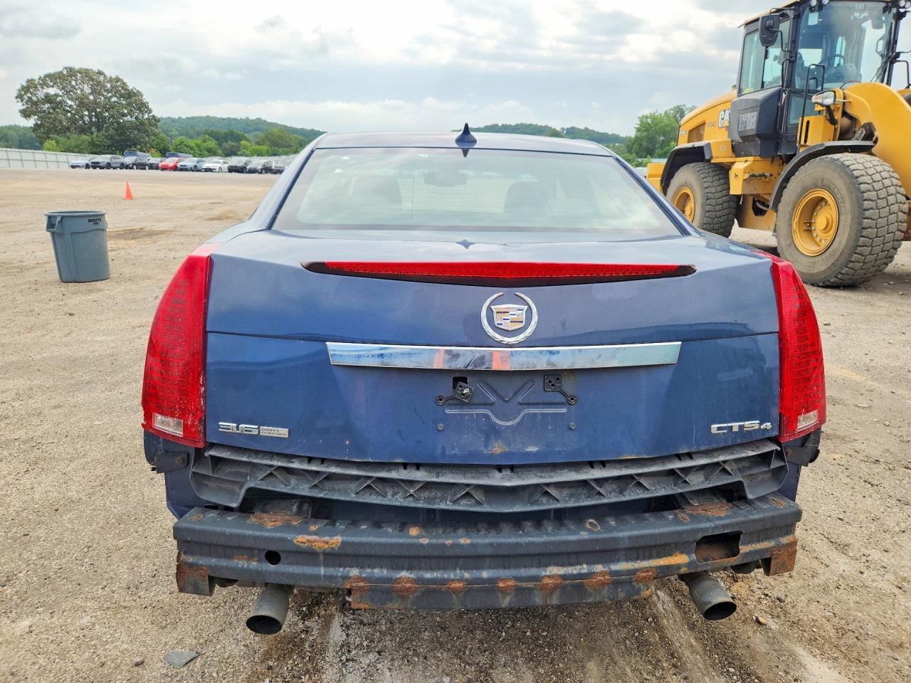2009 Cadillac Cts Hi Feature V6 Blue vin: 1G6DT57V990144282