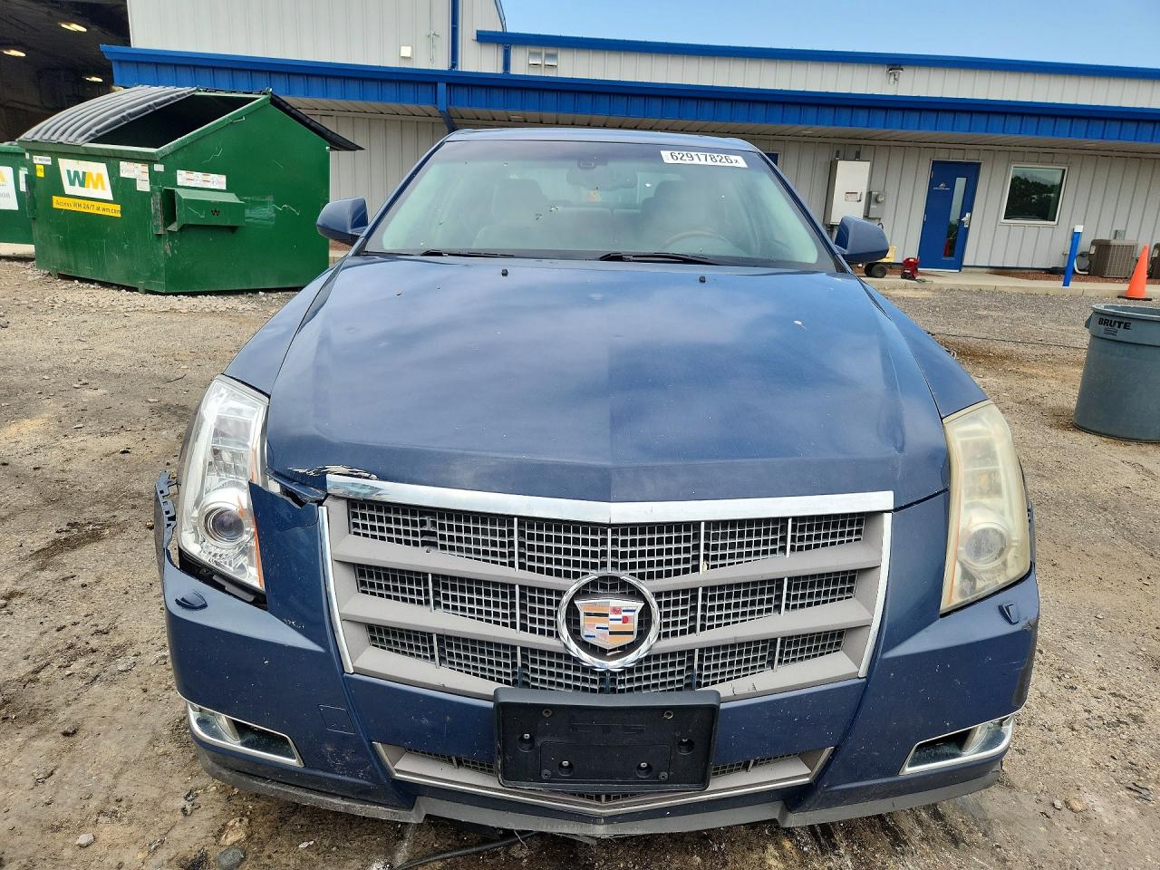 2009 Cadillac Cts Hi Feature V6 Blue vin: 1G6DT57V990144282