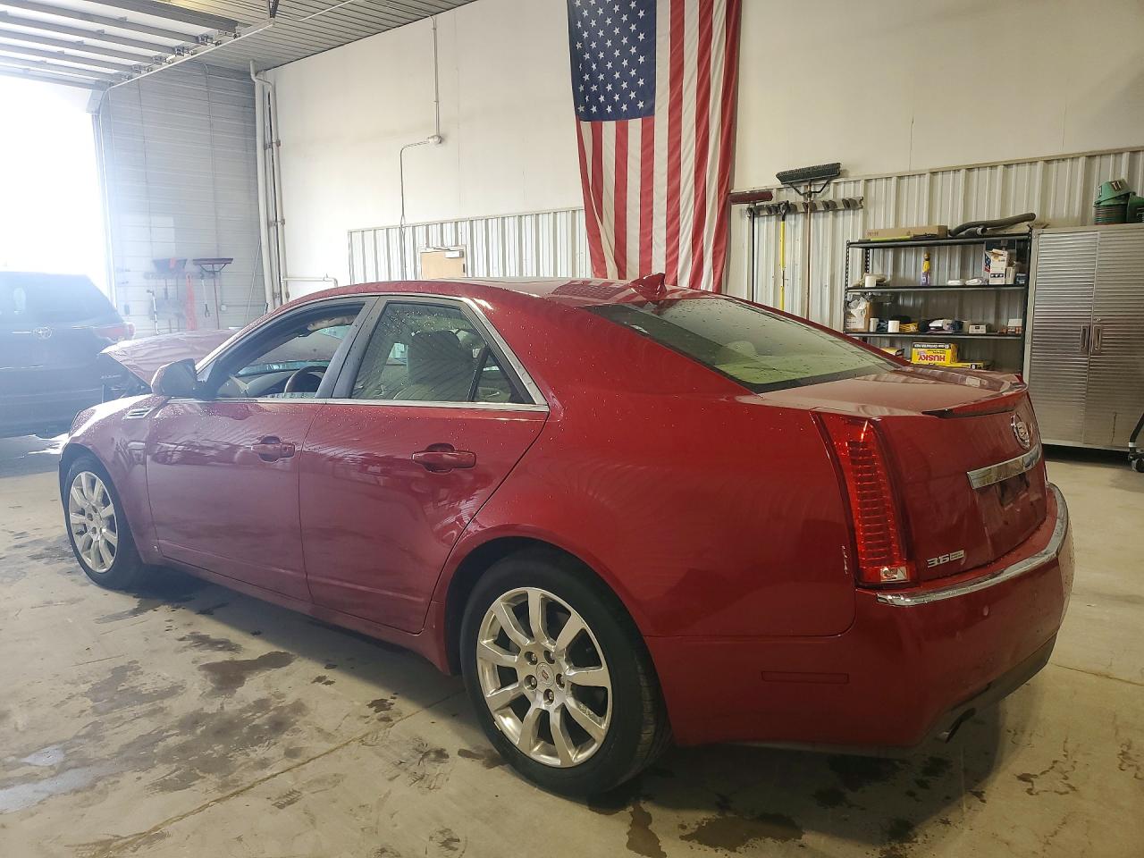 2009 Cadillac Cts Hi Feature V6 Red vin: 1G6DT57V990156402