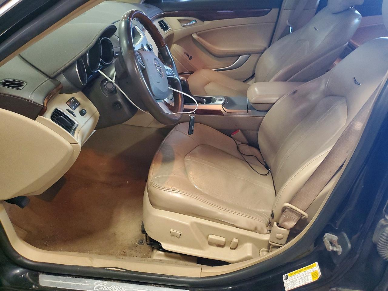 2009 Cadillac Cts Hi Feature V6 Black vin: 1G6DT57VX90129449