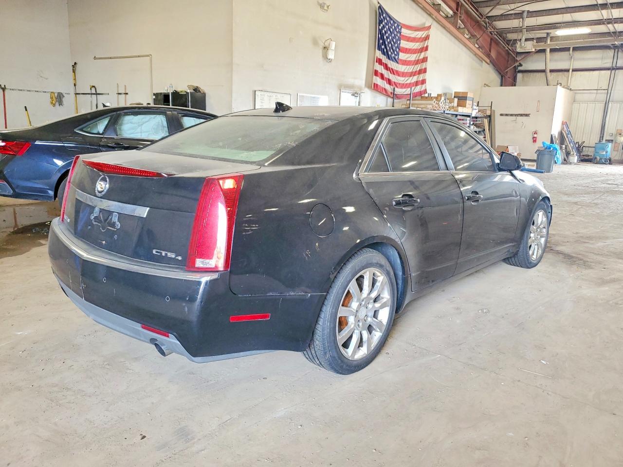 2009 Cadillac Cts Hi Feature V6 Black vin: 1G6DT57VX90129449