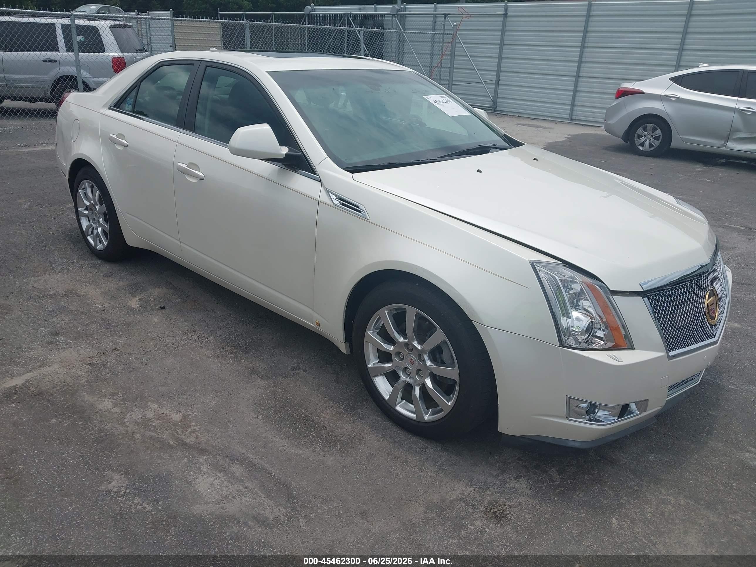 2009 Cadillac Cts Awd W/1sb Кремовый vin: 1G6DT57VX90150074