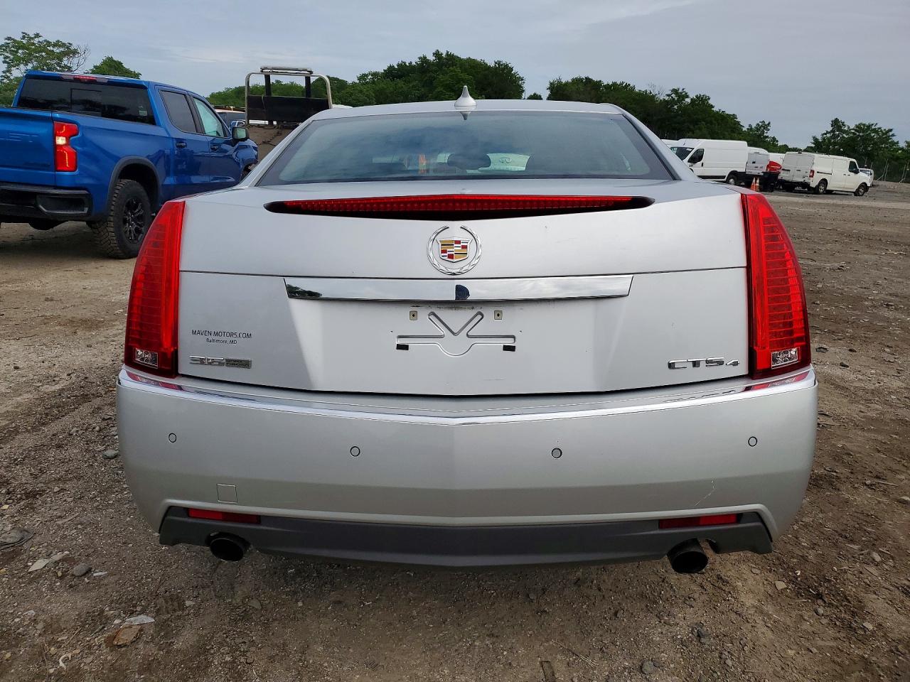 2009 Cadillac Cts Hi Feature V6 Silver vin: 1G6DT57VX90173595