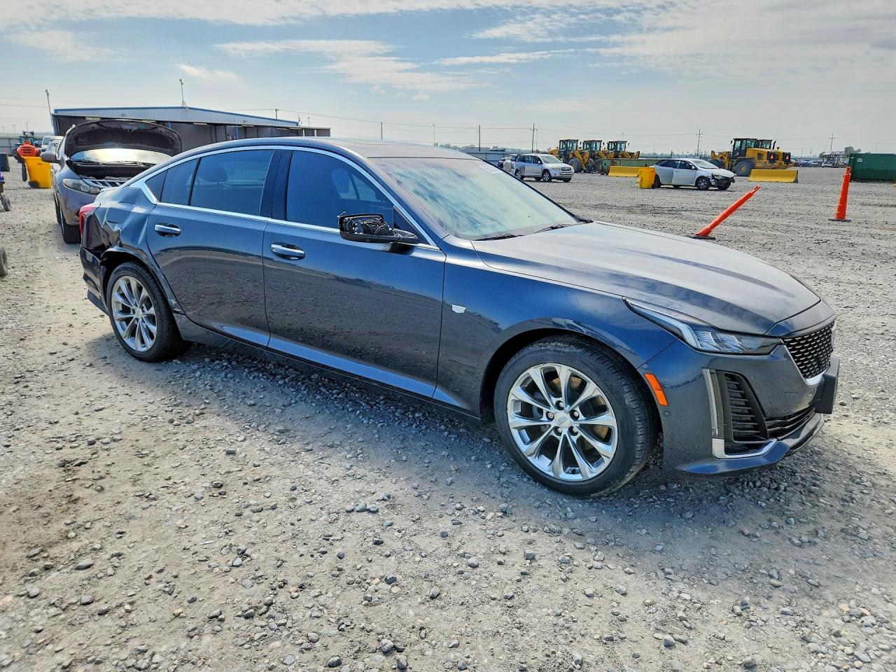 2020 Cadillac Ct5 Premium Luxury Blue vin: 1G6DT5RK1L0129527