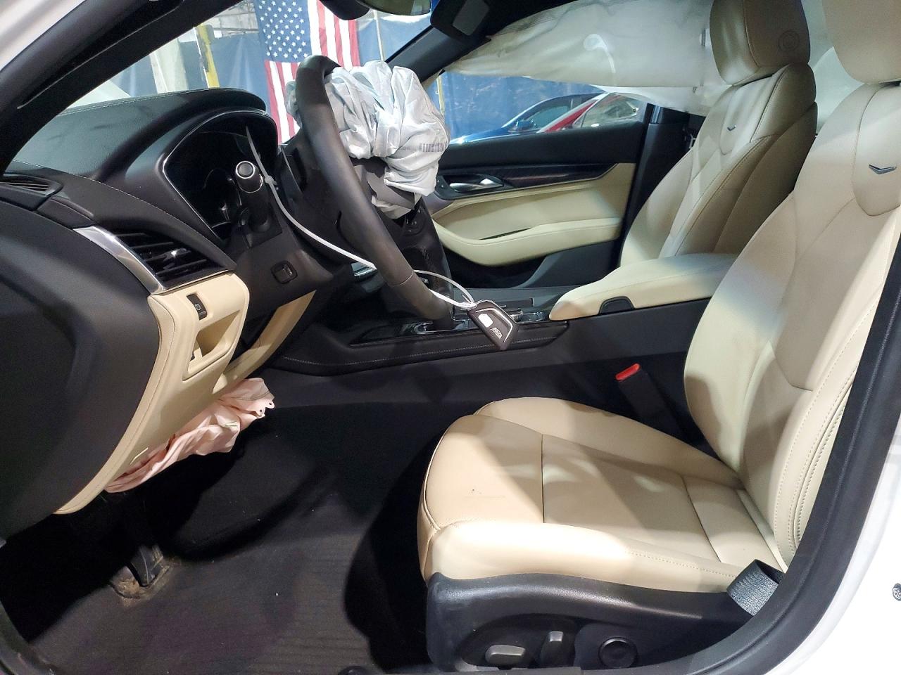 2022 Cadillac Ct5 Premium Luxury White vin: 1G6DT5RKXN0110588