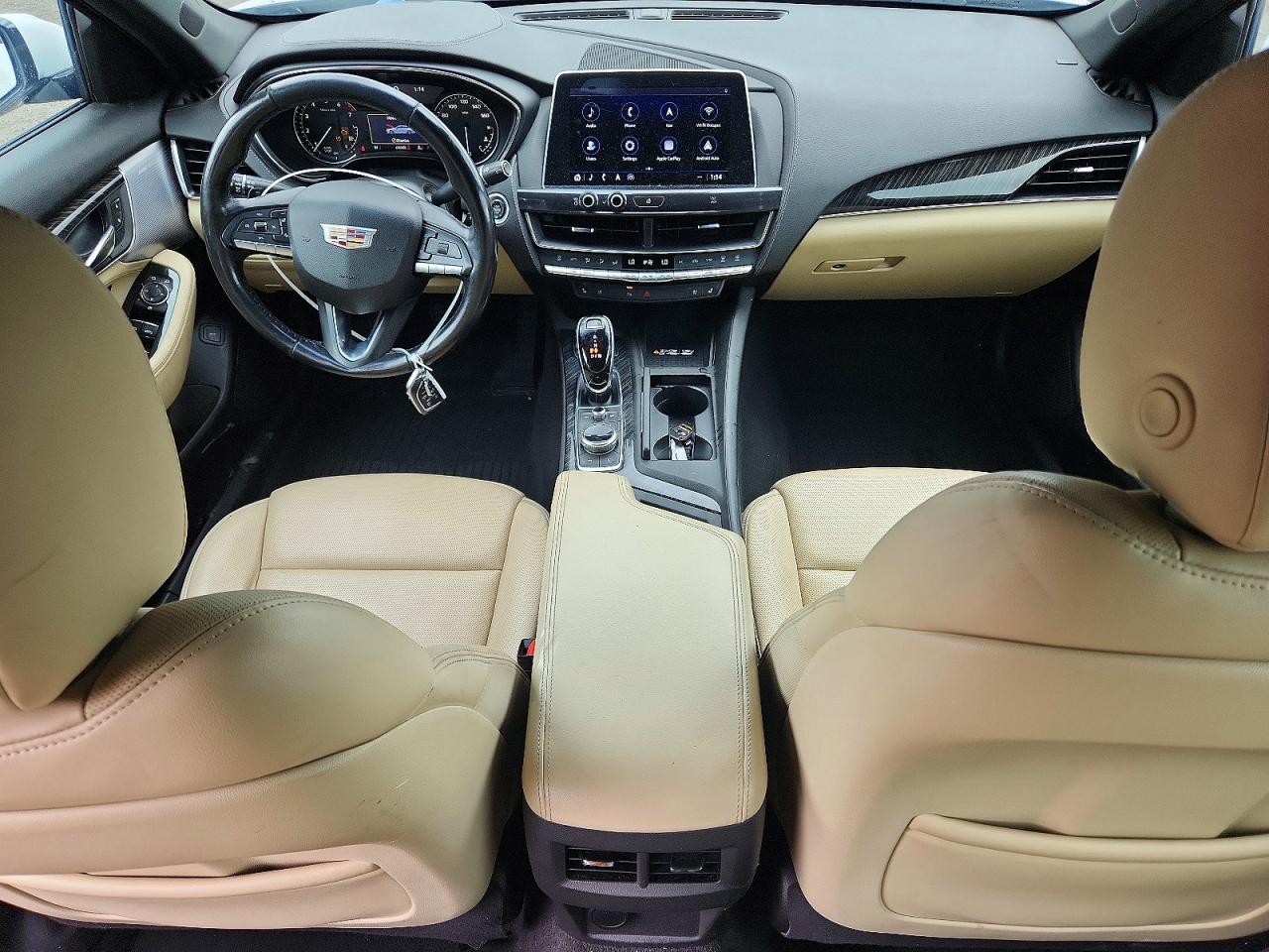 2021 Cadillac Ct5 Premium Luxury White vin: 1G6DT5RW9M0120448