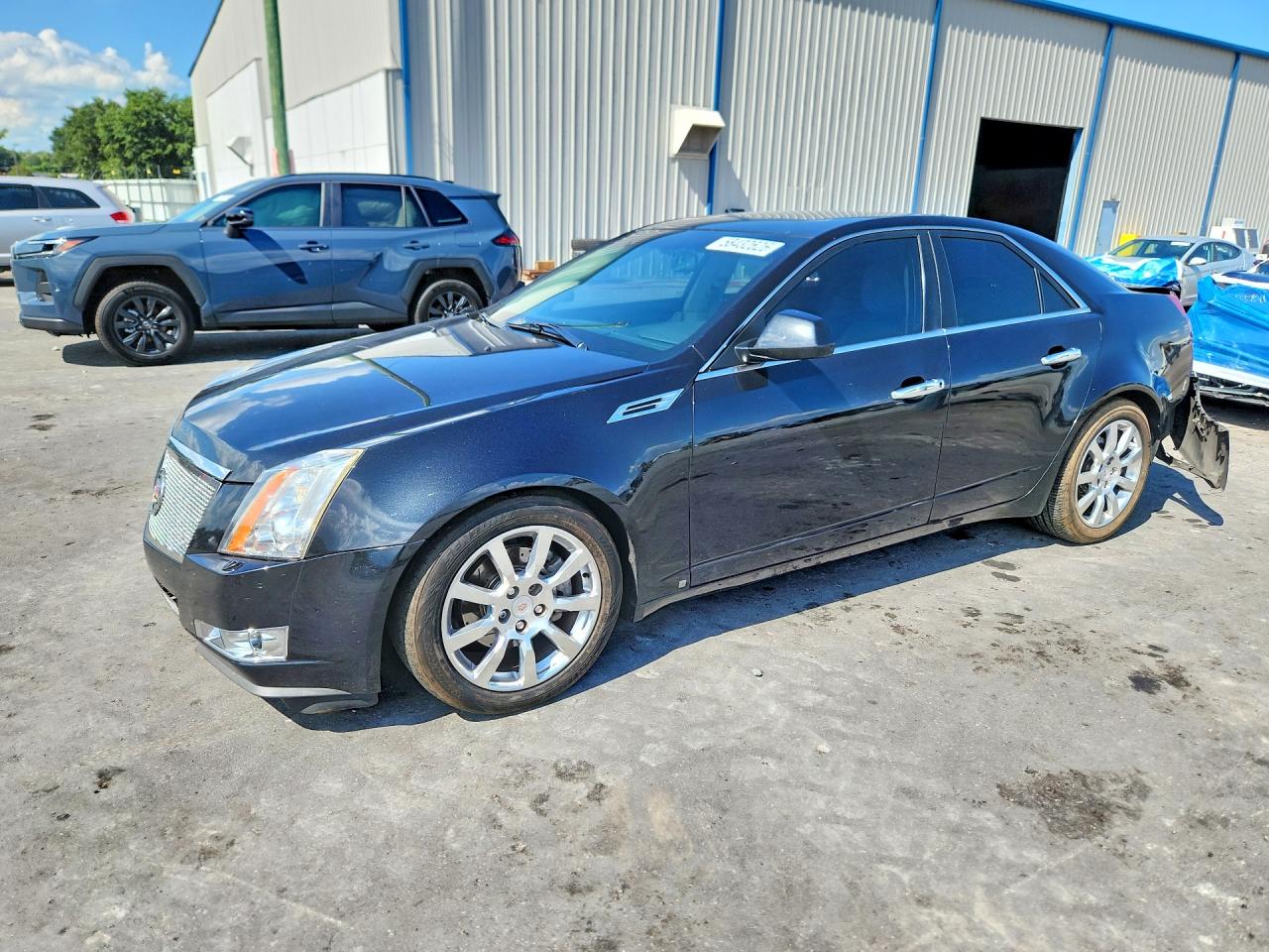 2009 Cadillac Cts Hi Feature V6 Black vin: 1G6DU57V290127532