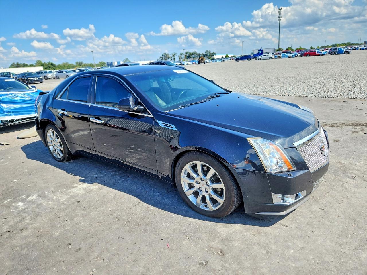 2009 Cadillac Cts Hi Feature V6 Black vin: 1G6DU57V290127532