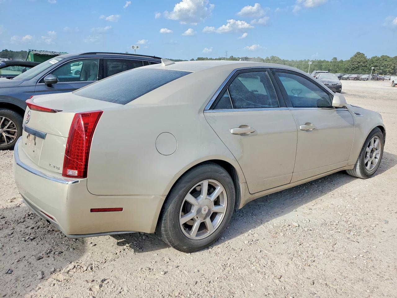 2009 Cadillac Cts Hi Feature V6 Gold vin: 1G6DU57V490157244