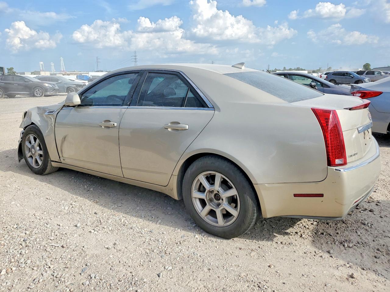 2009 Cadillac Cts Hi Feature V6 Gold vin: 1G6DU57V490157244
